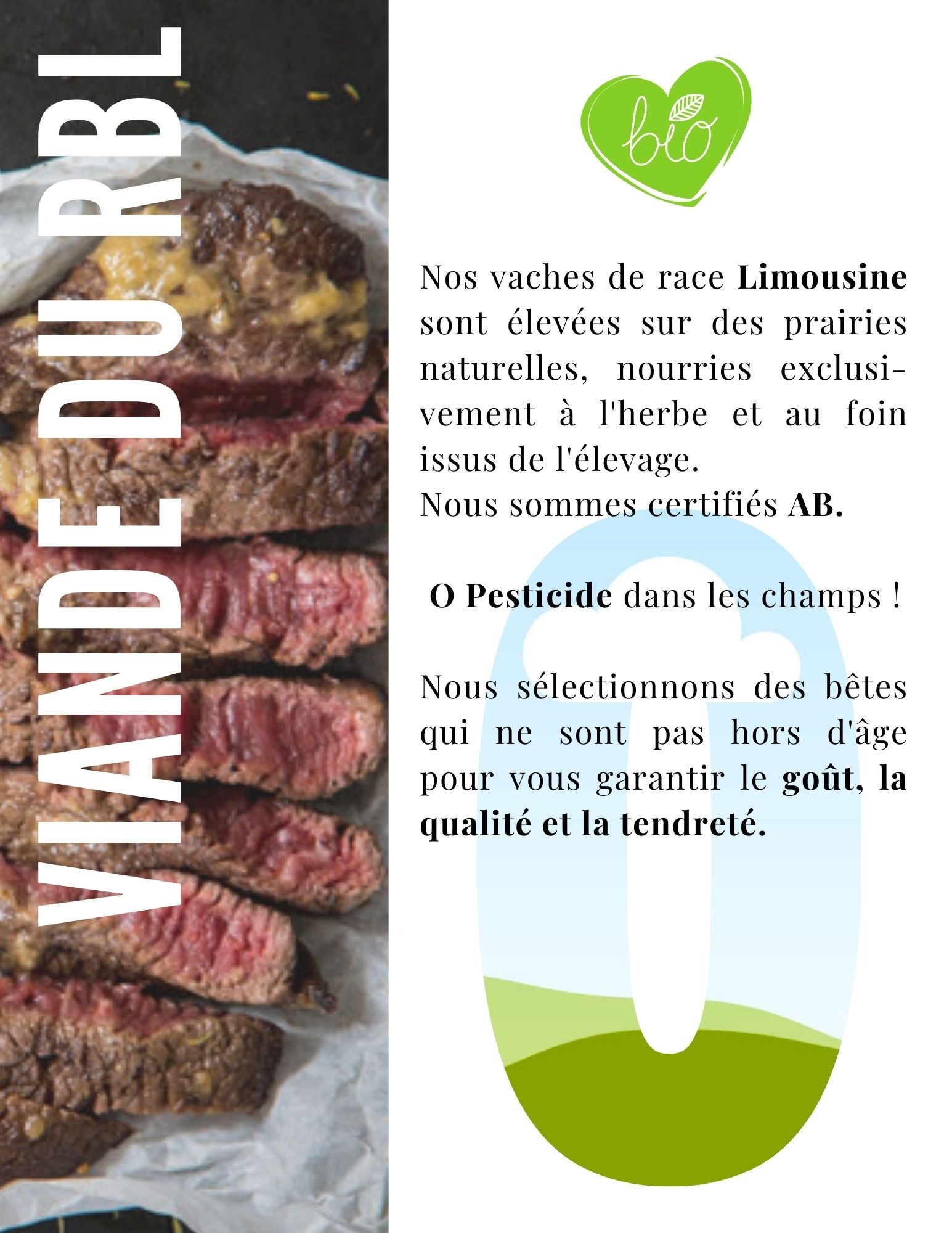 Colis de viande bovine Idéal - 5 kg - 5kg