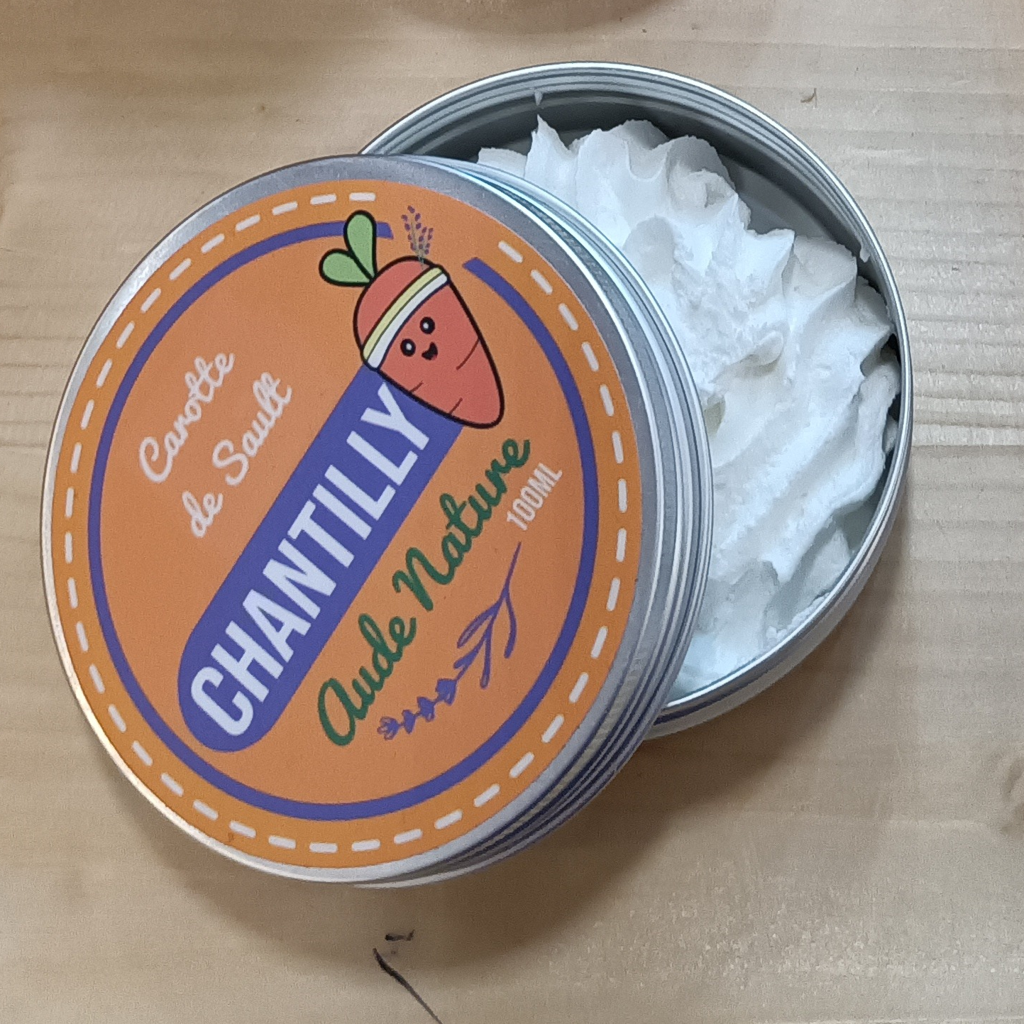 Chantilly sans huile essentielle 100Ml