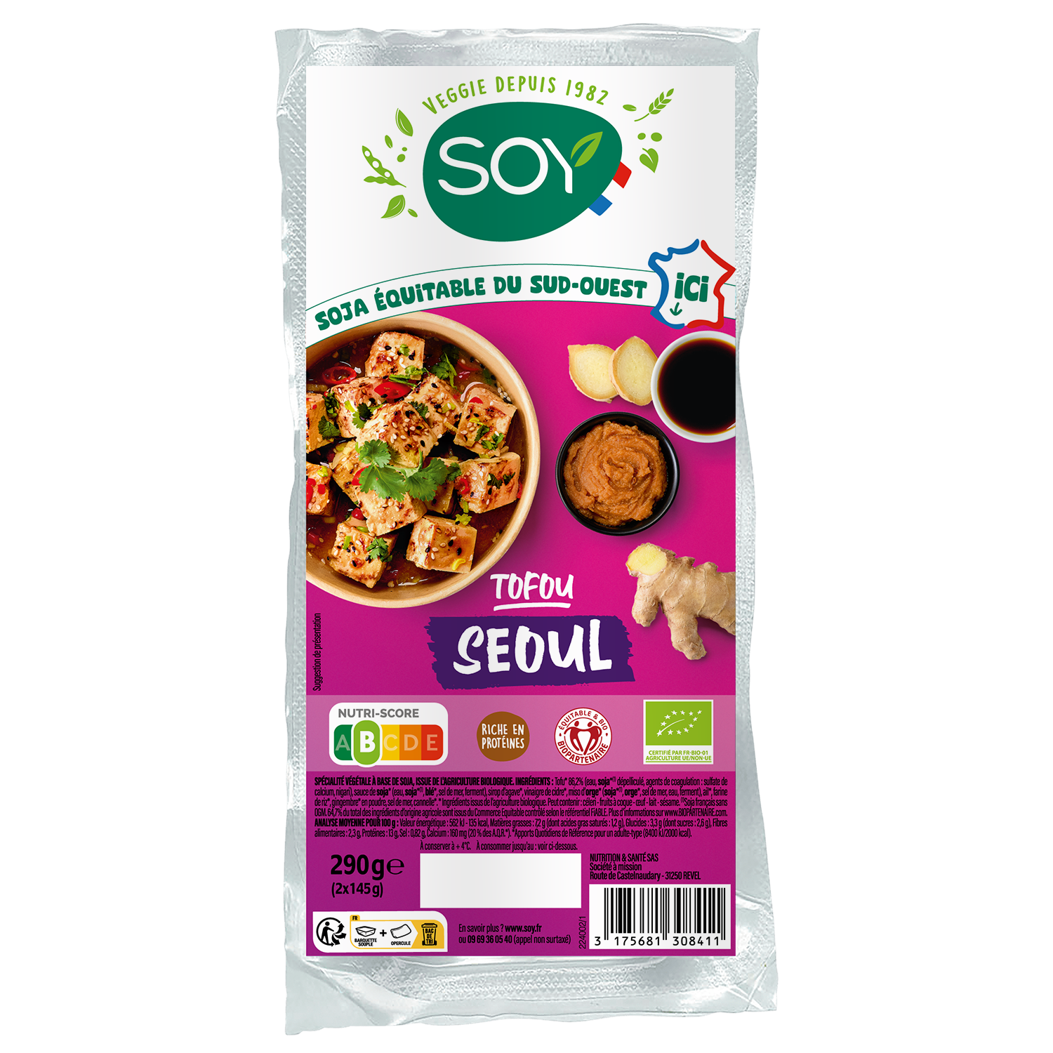 Tofu Séoul - 290g