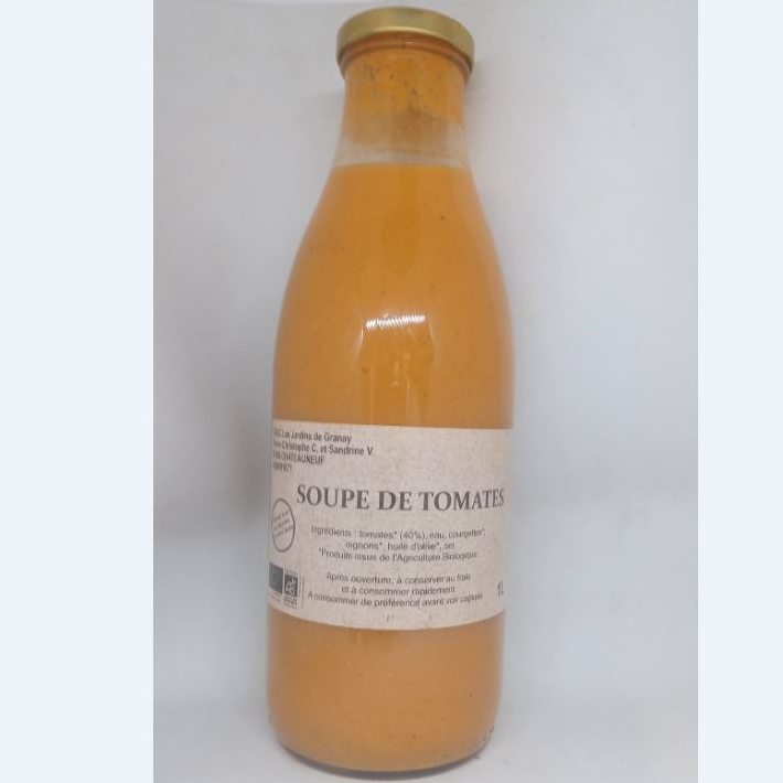 soupe de tomate et courgette - 1l