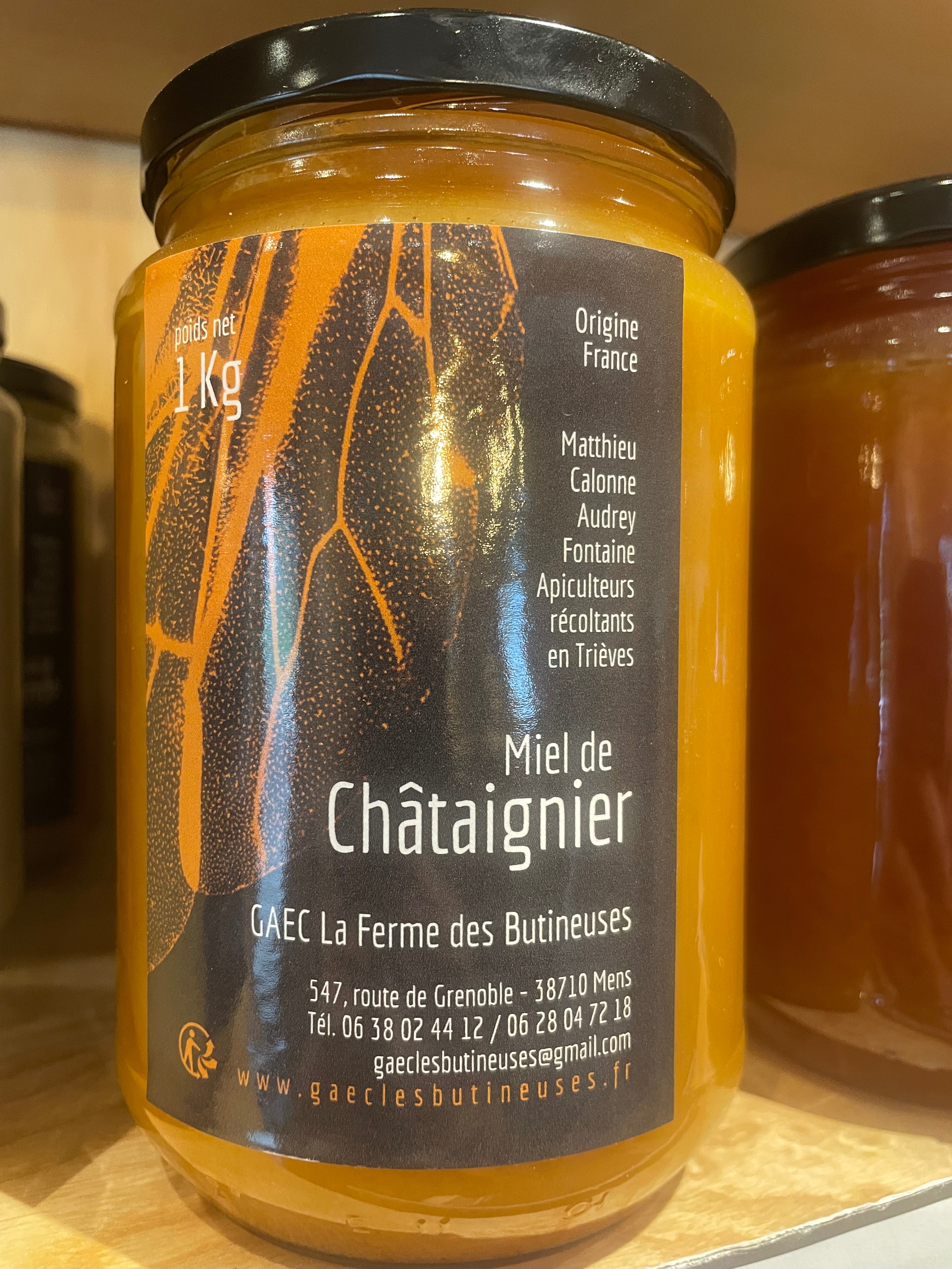 Miel de châtaignier - 1kg