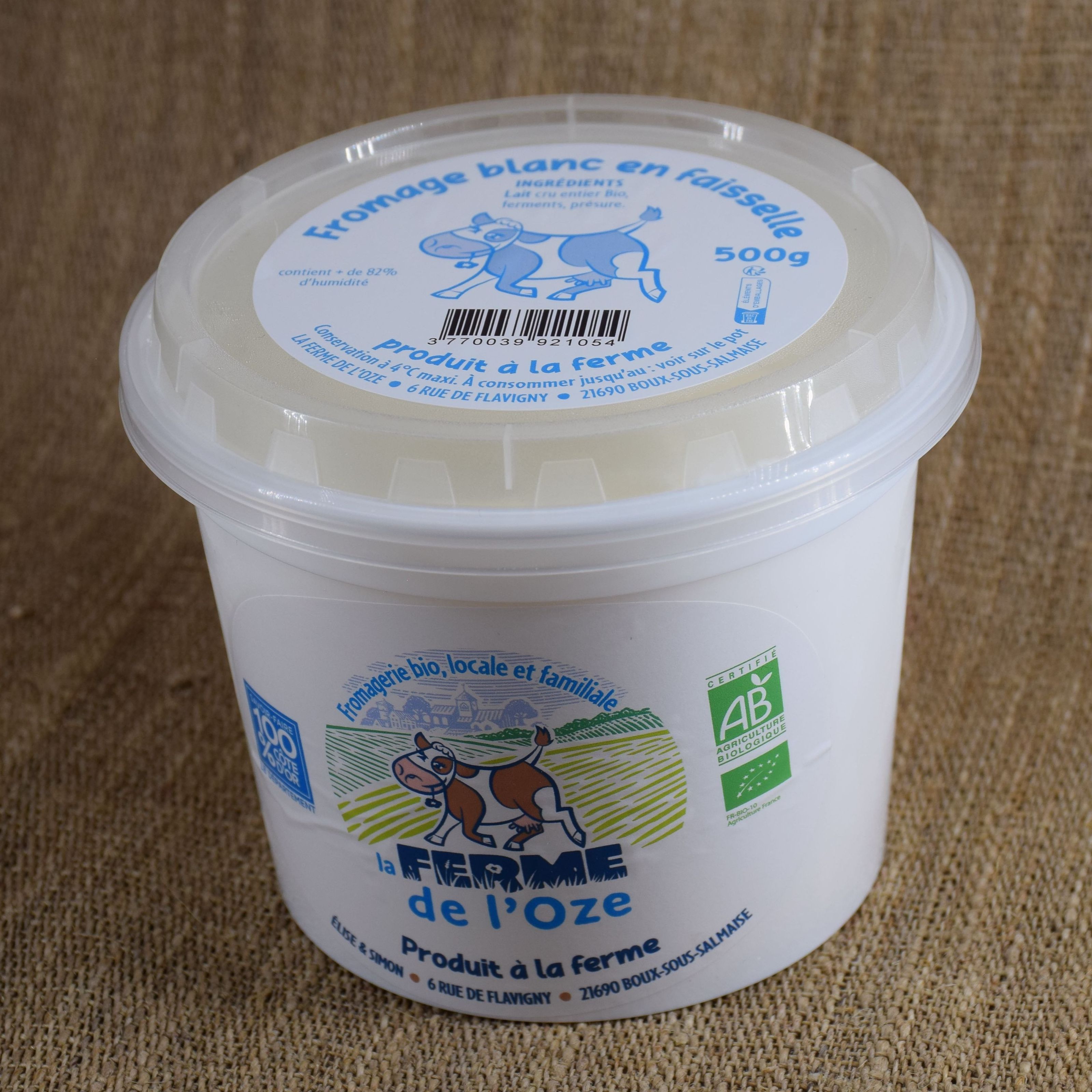 Fromage Blanc En Faisselle 500G