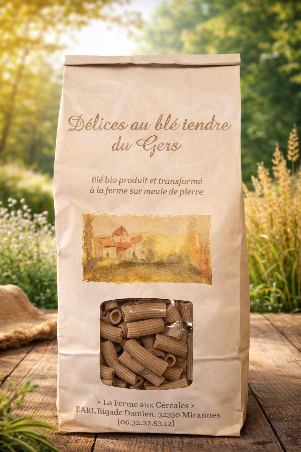 MACARONIS / PENE (pâtes au blé tendre) - 500g