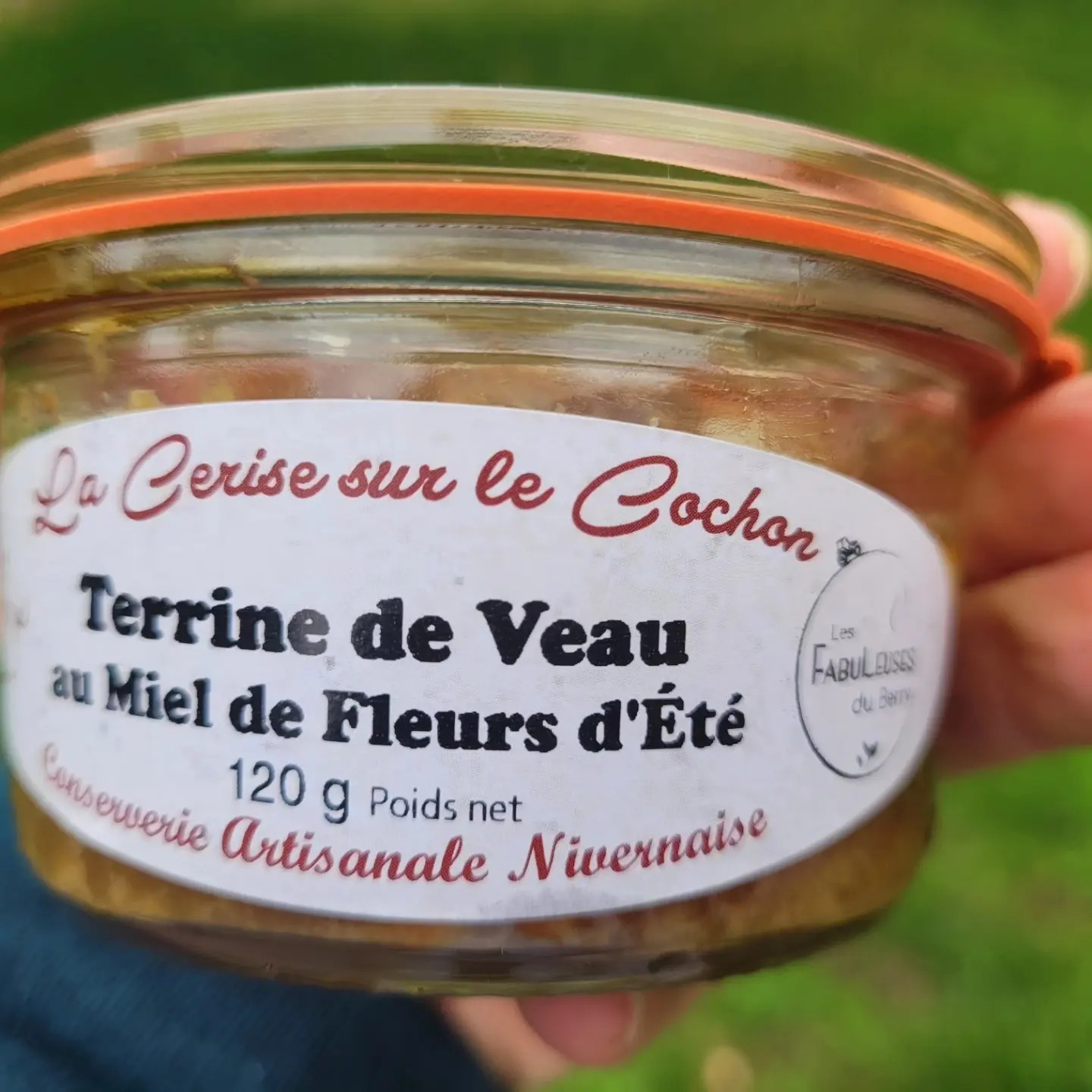 Terrine de Veau au Miel Les Fabuleuses du Berry - 120g