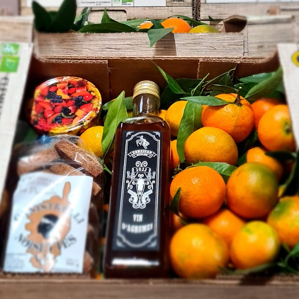 Vin d’agrumes corse bio pour le 13 mars