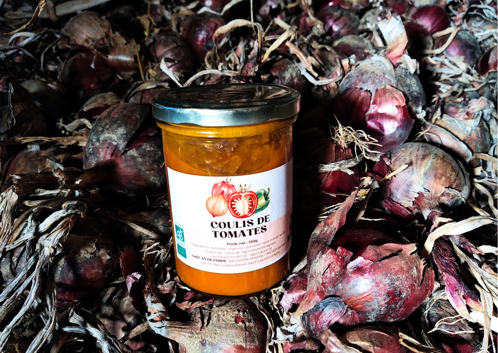 Coulis de tomates - 250g