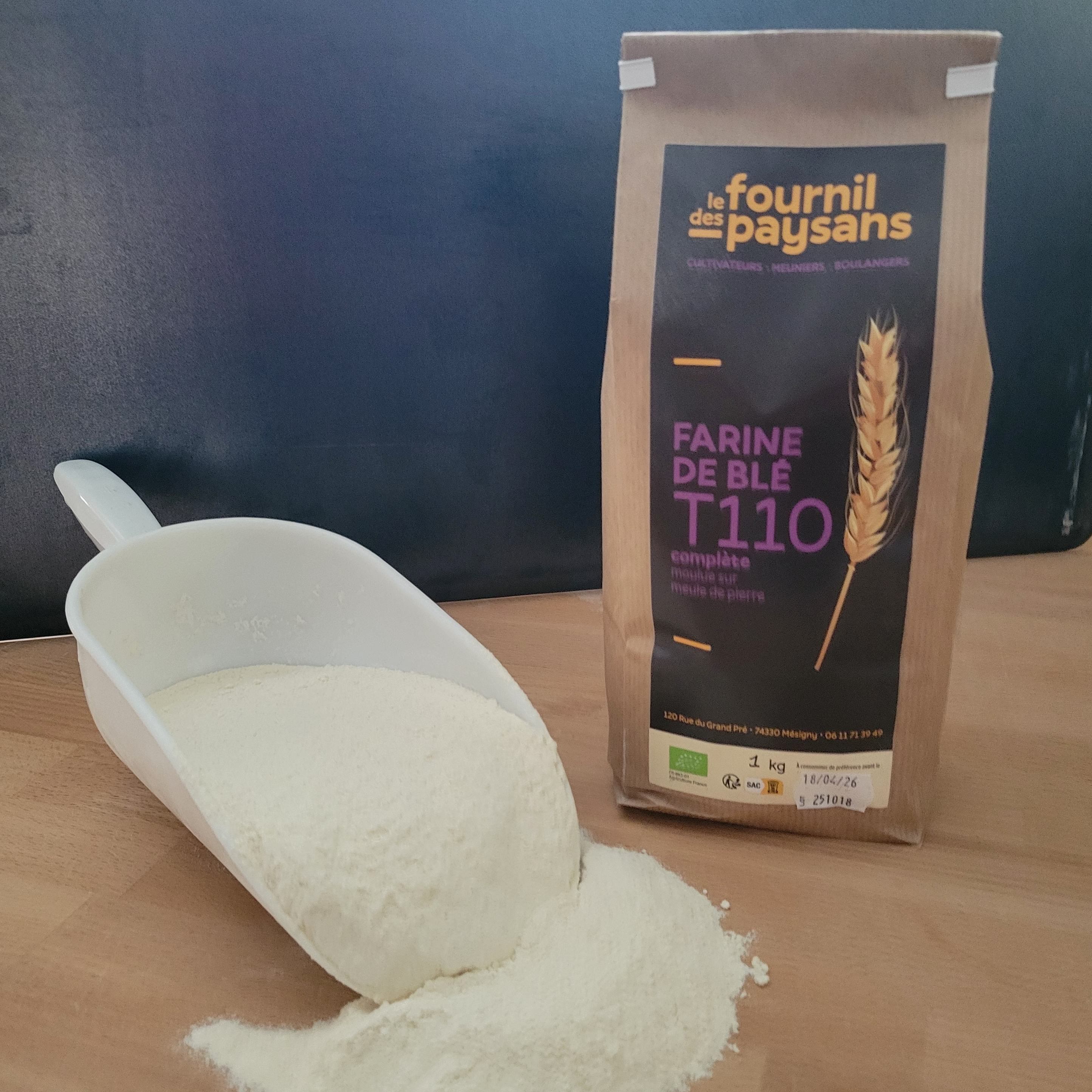 Farine de blé complète (T110)