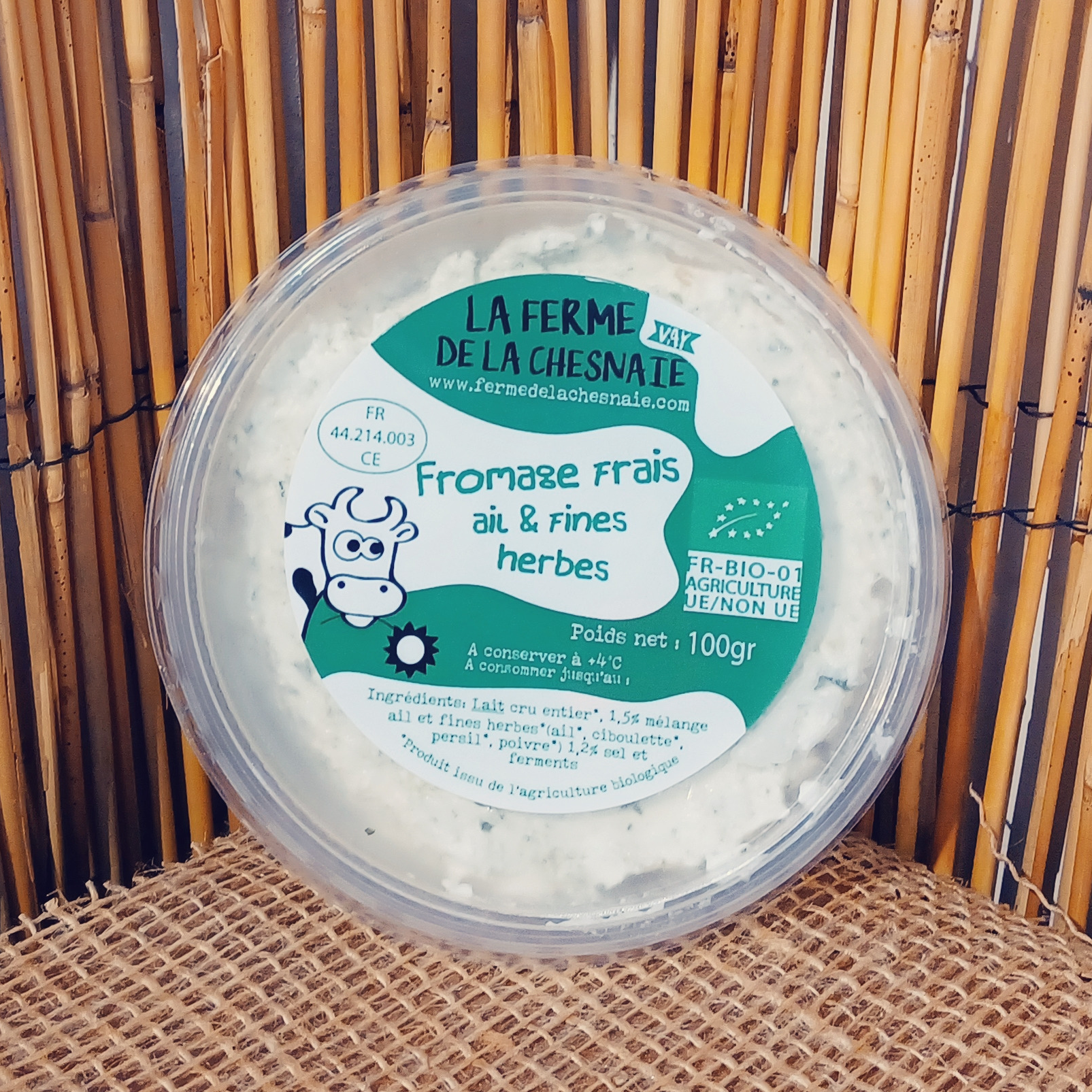 Fromage Frais Ail Et Fines Herbes - 100g