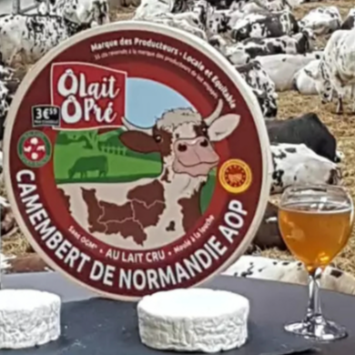 Camembert Lait Cru Ô LAIT Ô PRÉ