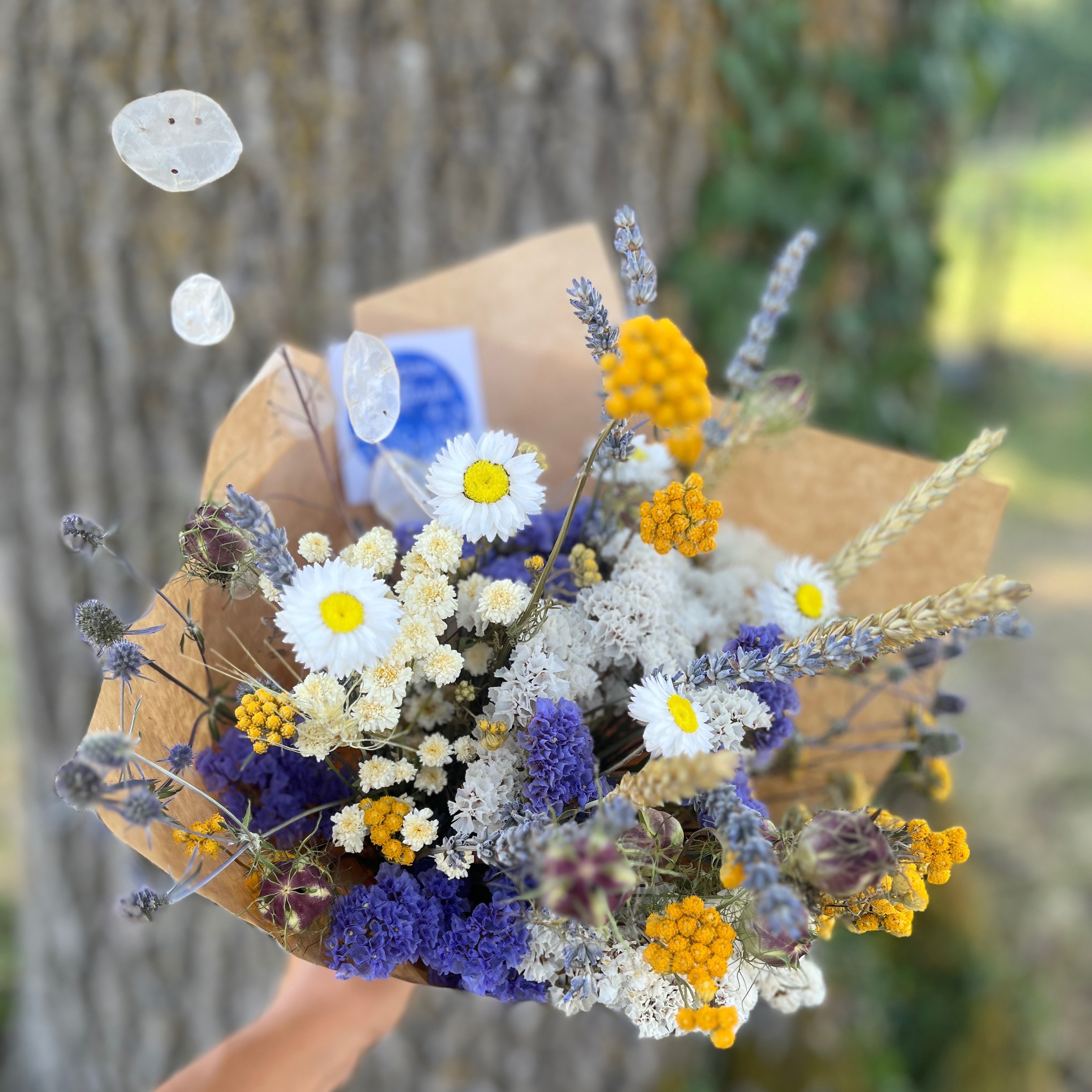Bouquet fleurs séchées
