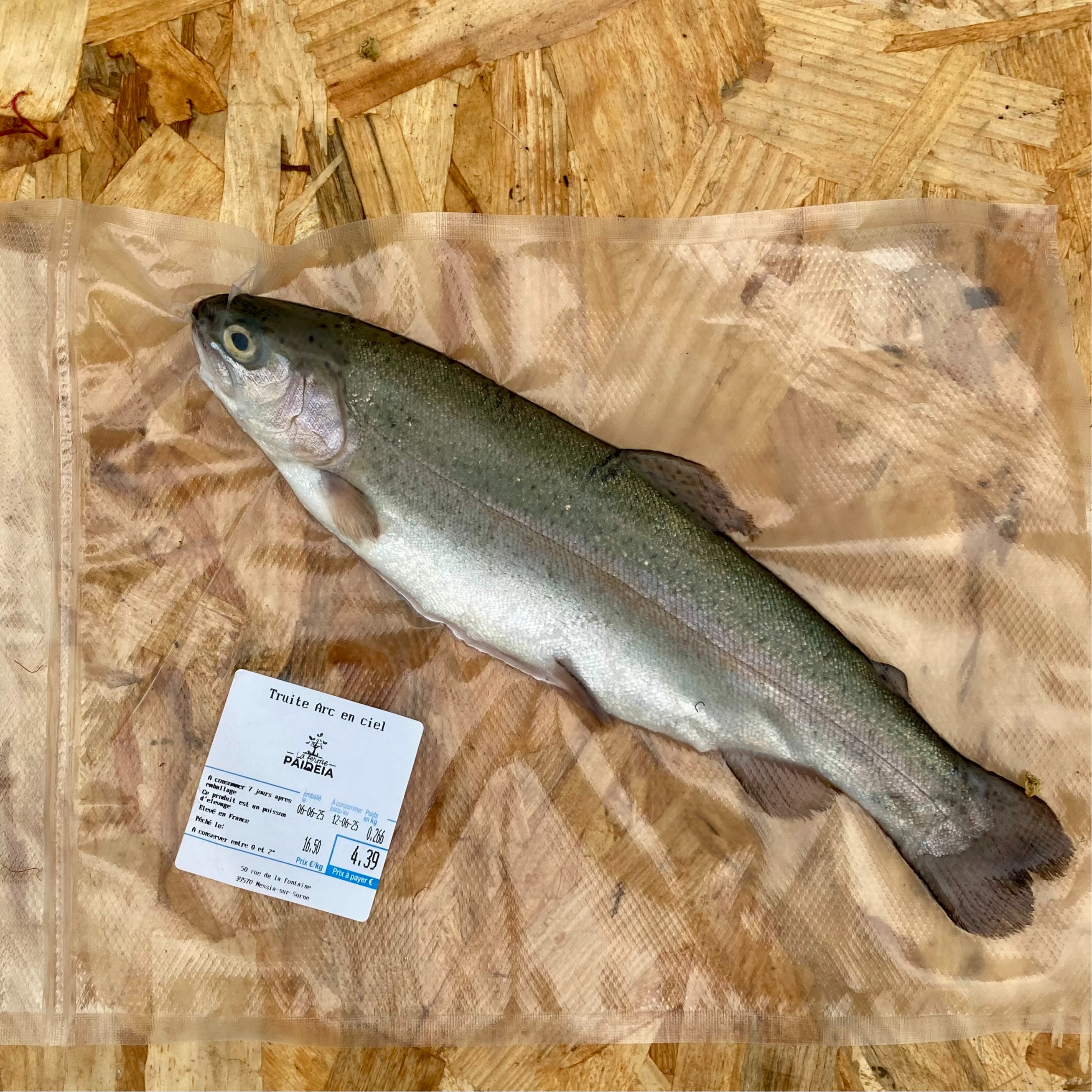 Truite portion - 320g