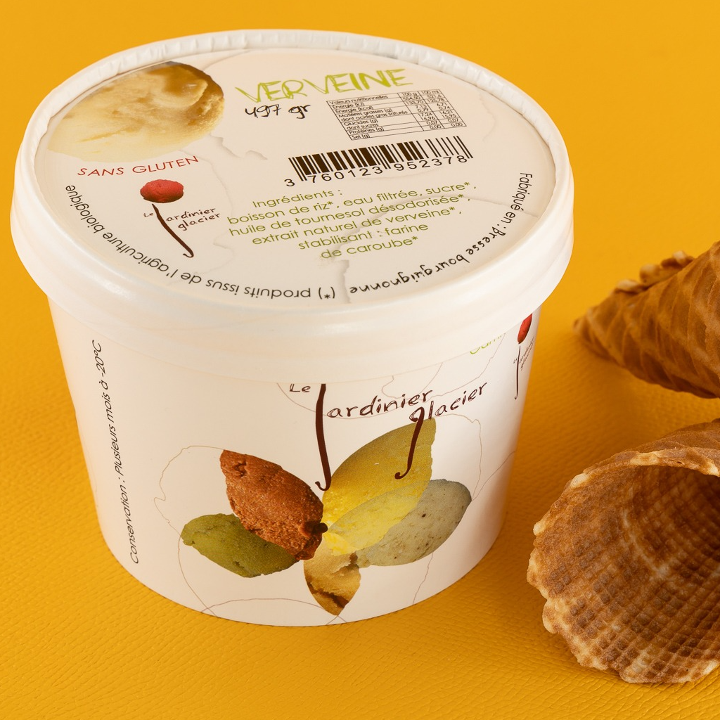 Glace Verveine Boisson Riz