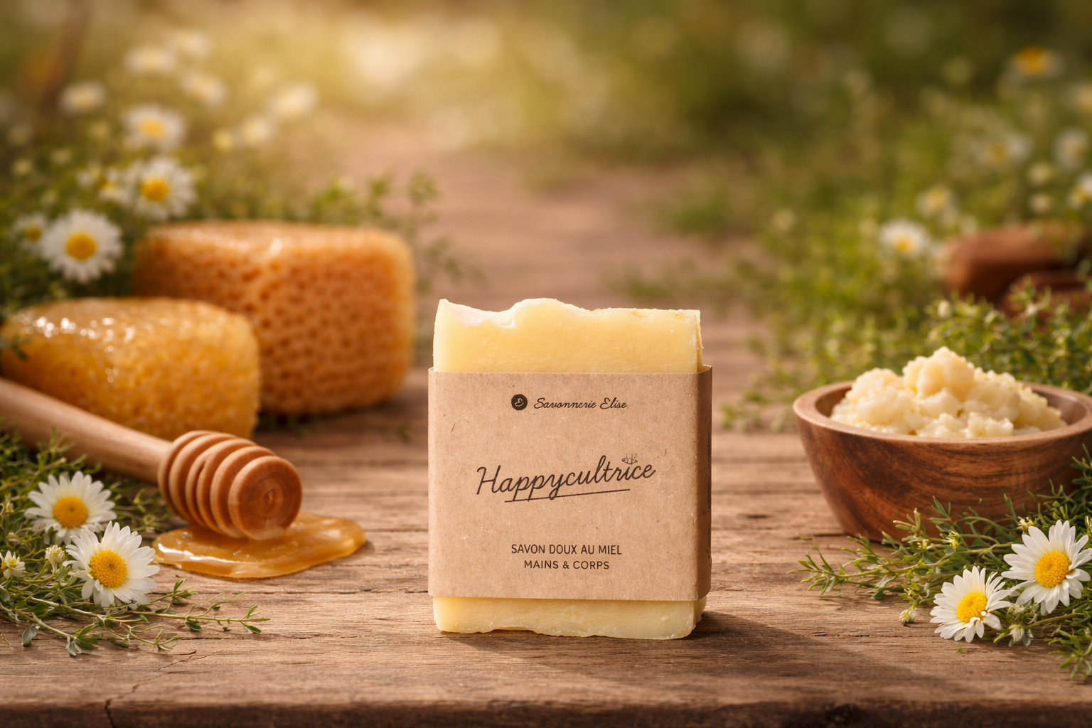 Savon Happycultrice format voyage - 50g