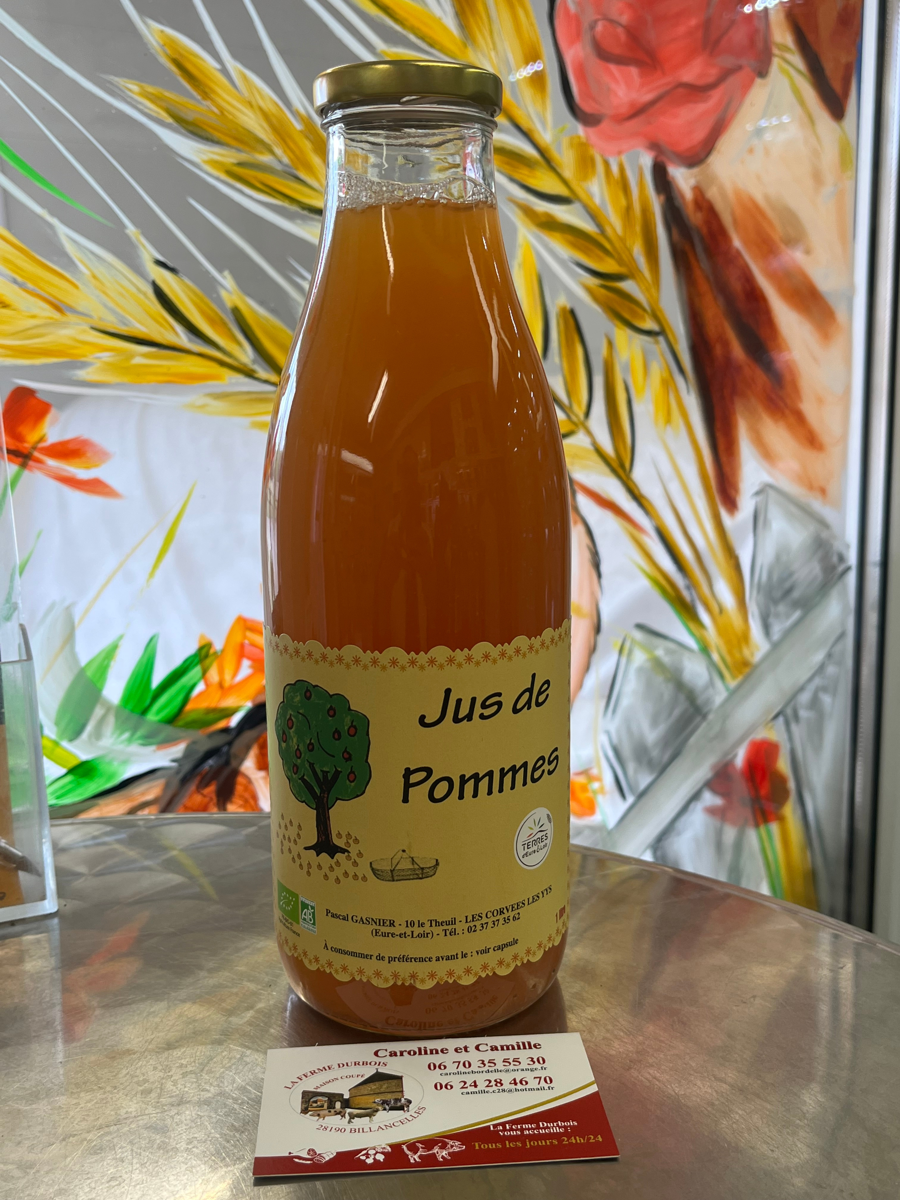 Jus de Pomme Bio LE THEUIL - 1l