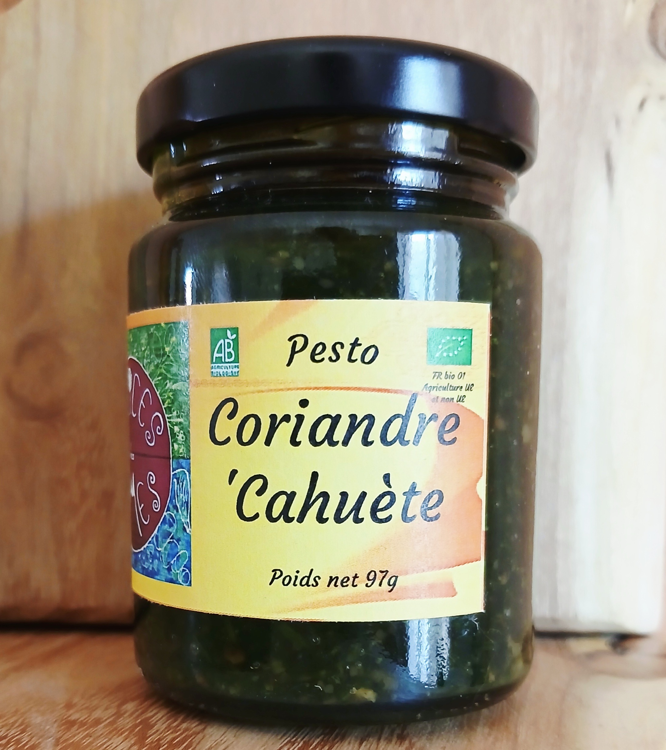 Pesto Coriandre 'Cahuète - 97g