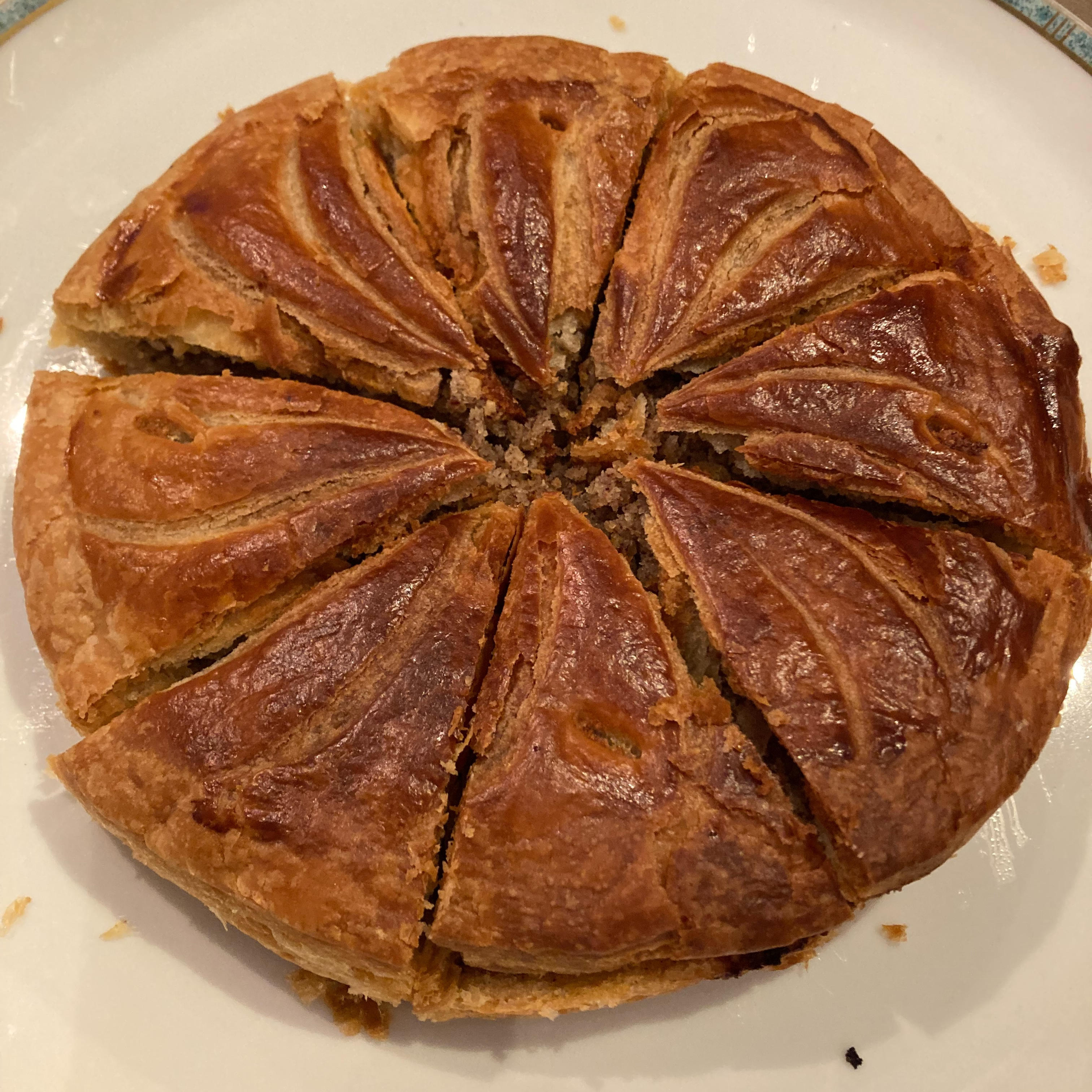 Galette crème d'amandes 6/7 personnes