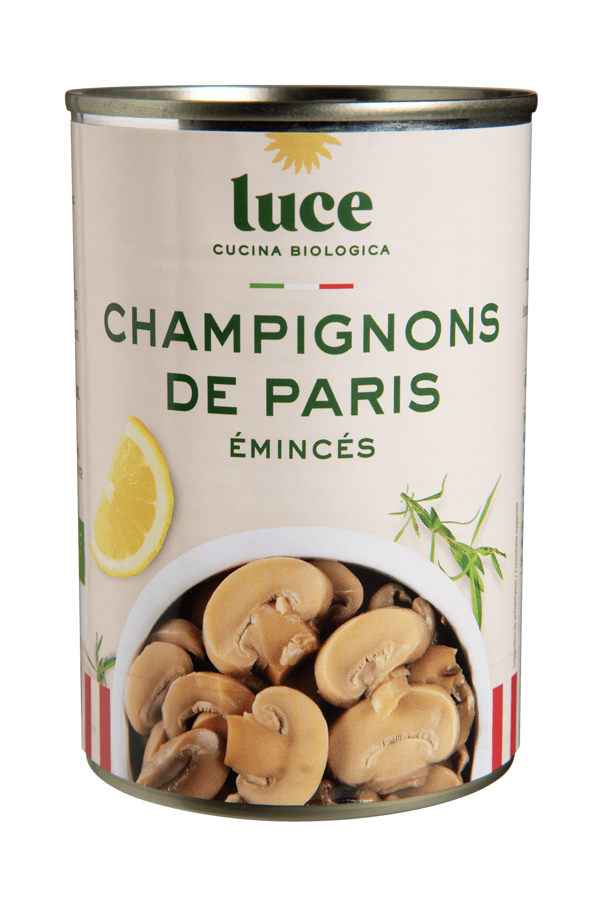 Champignons de Paris - Émincés - 400g