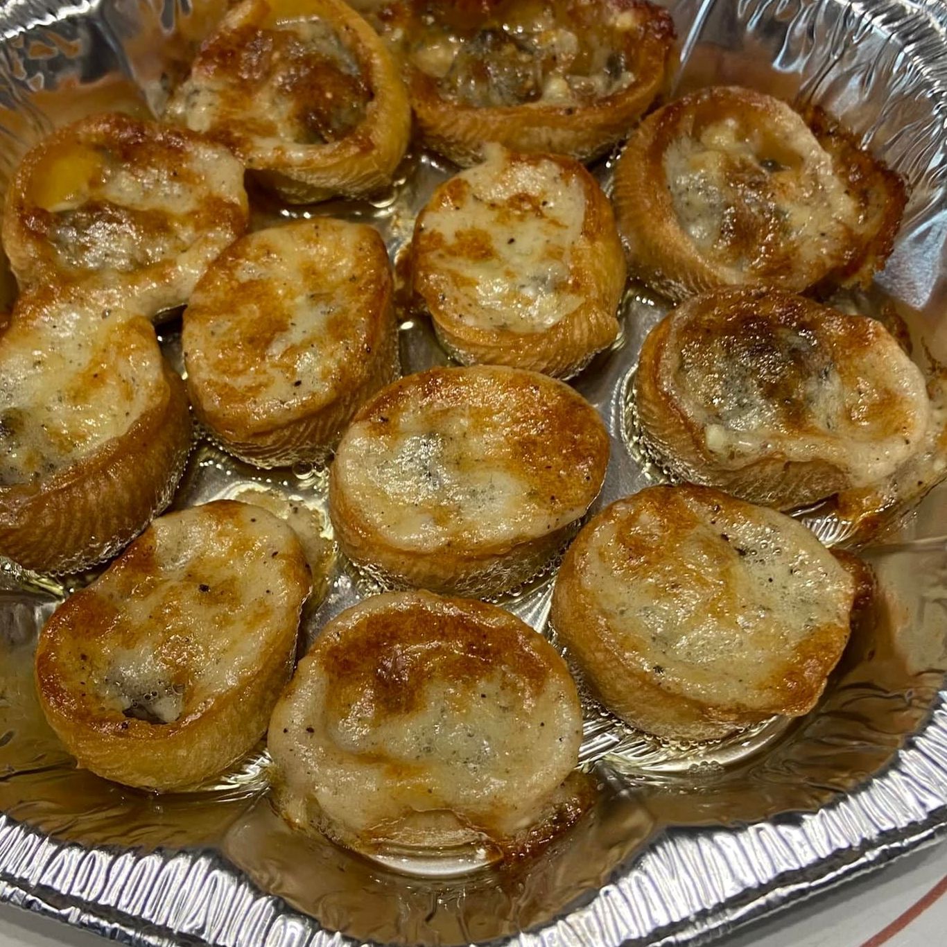 Assiette de croquille au comté