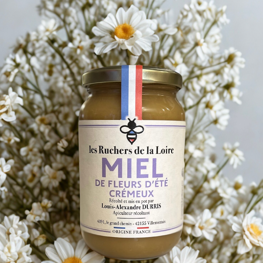 Miel de fleurs d'été cremeux - 500g