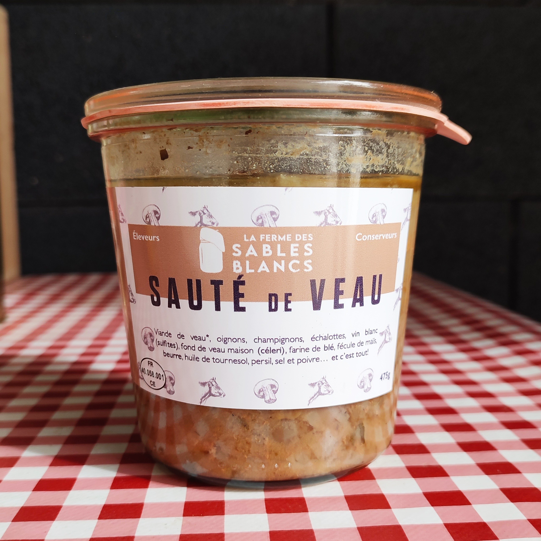 Sauté de veau - 475g