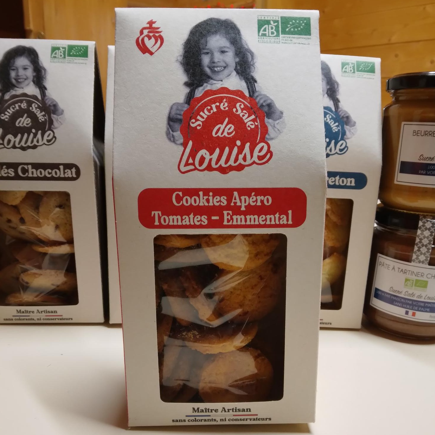 Cookies Apéro Tomates - Emmental - 110g