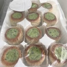 Mini bouchés persil la douzaines