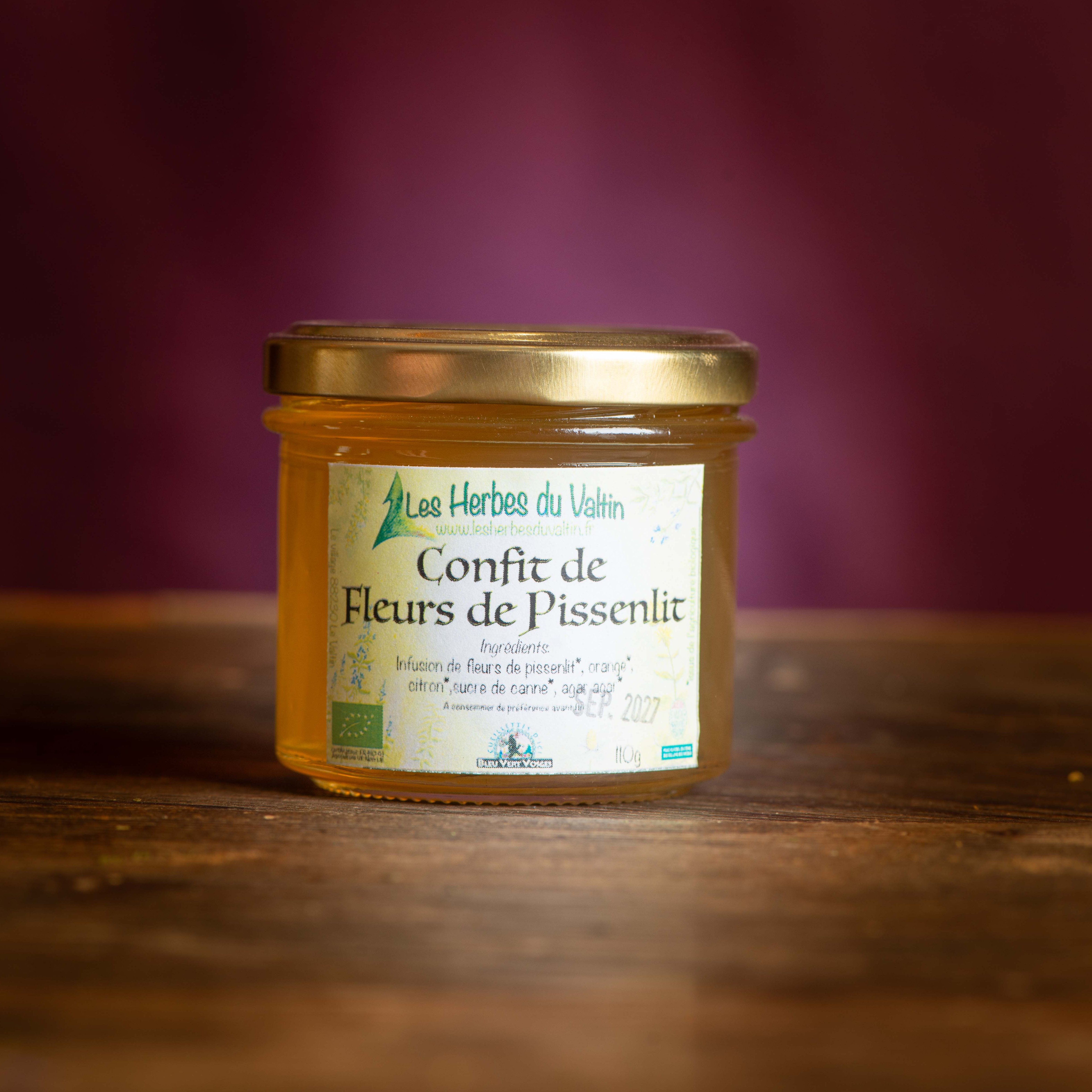 Gelée de fleur de pissenlit