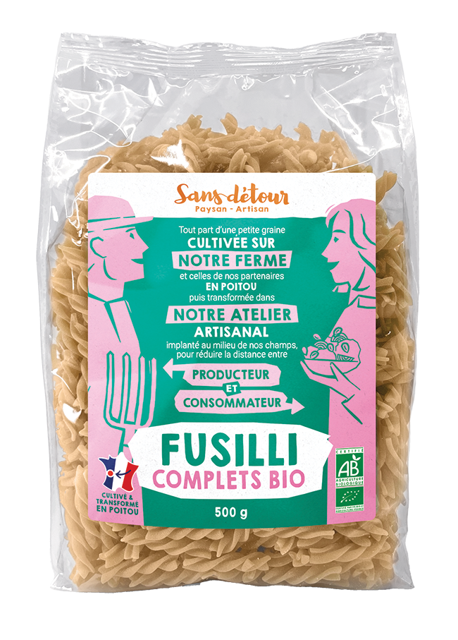 Fusilli complets - 500g