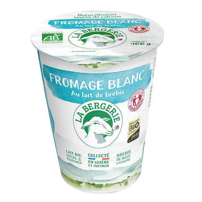 Fromage blanc au lait de brebis - 400g