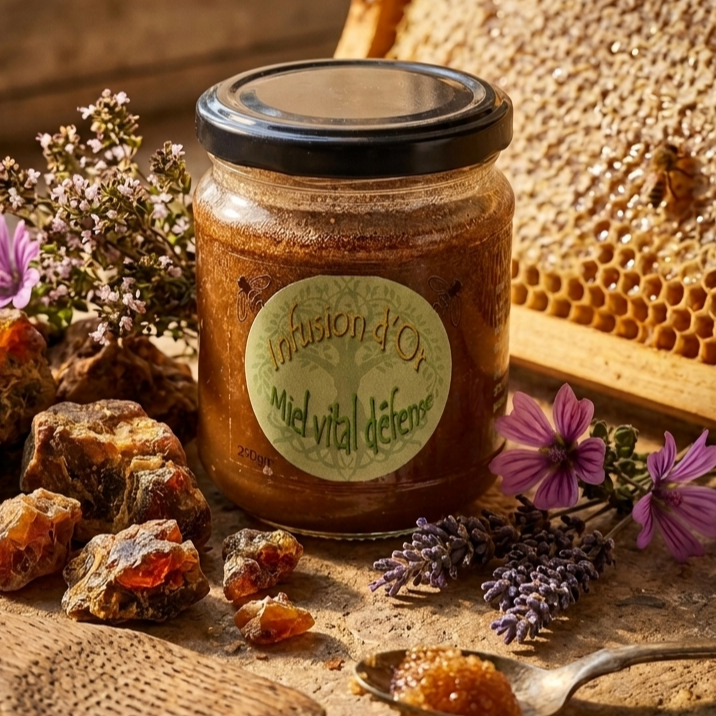 Infusion d'Or, "miel vital défense" - 250g
