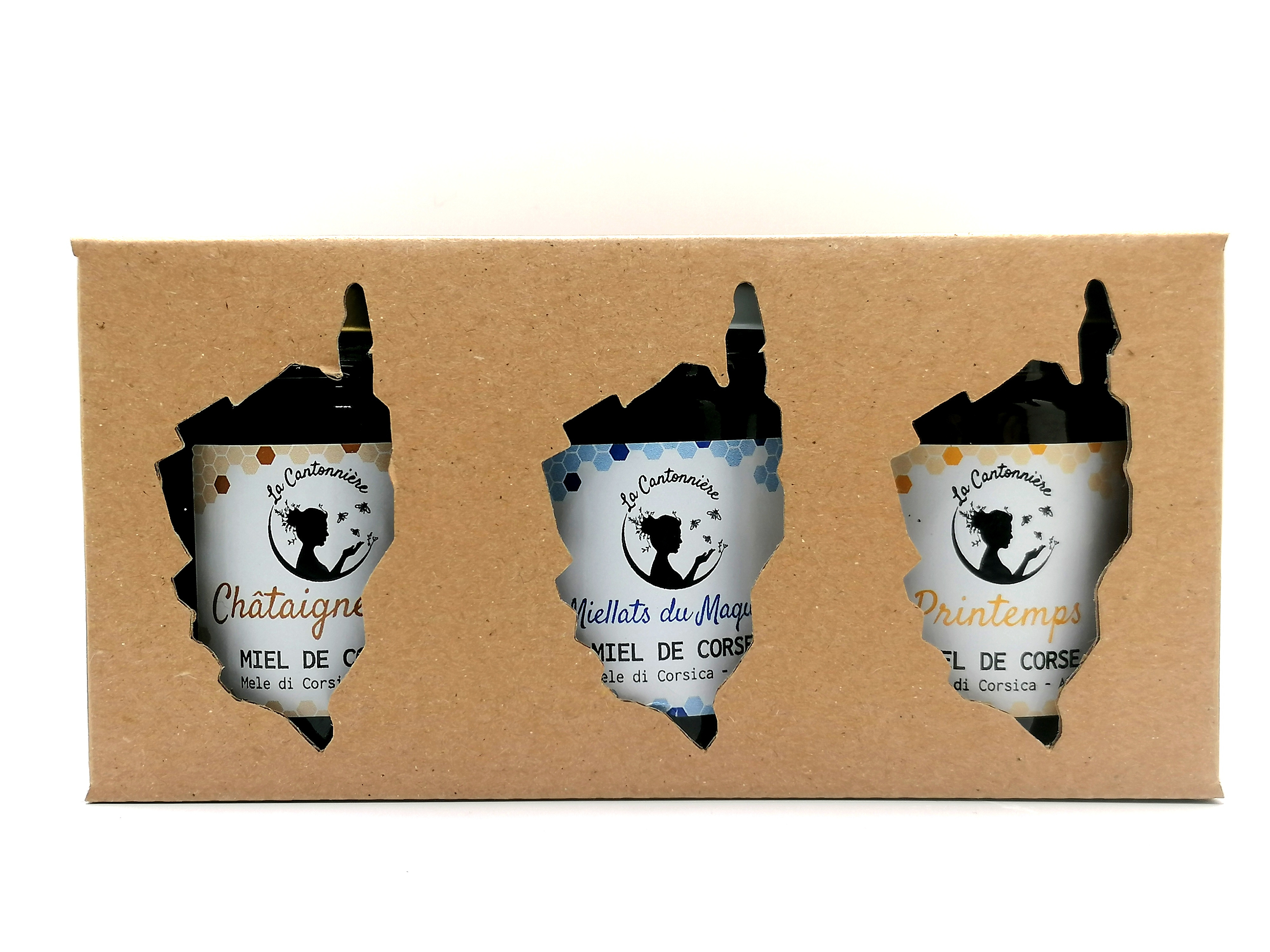 Pack découverte 3 miels 125grs - 125g