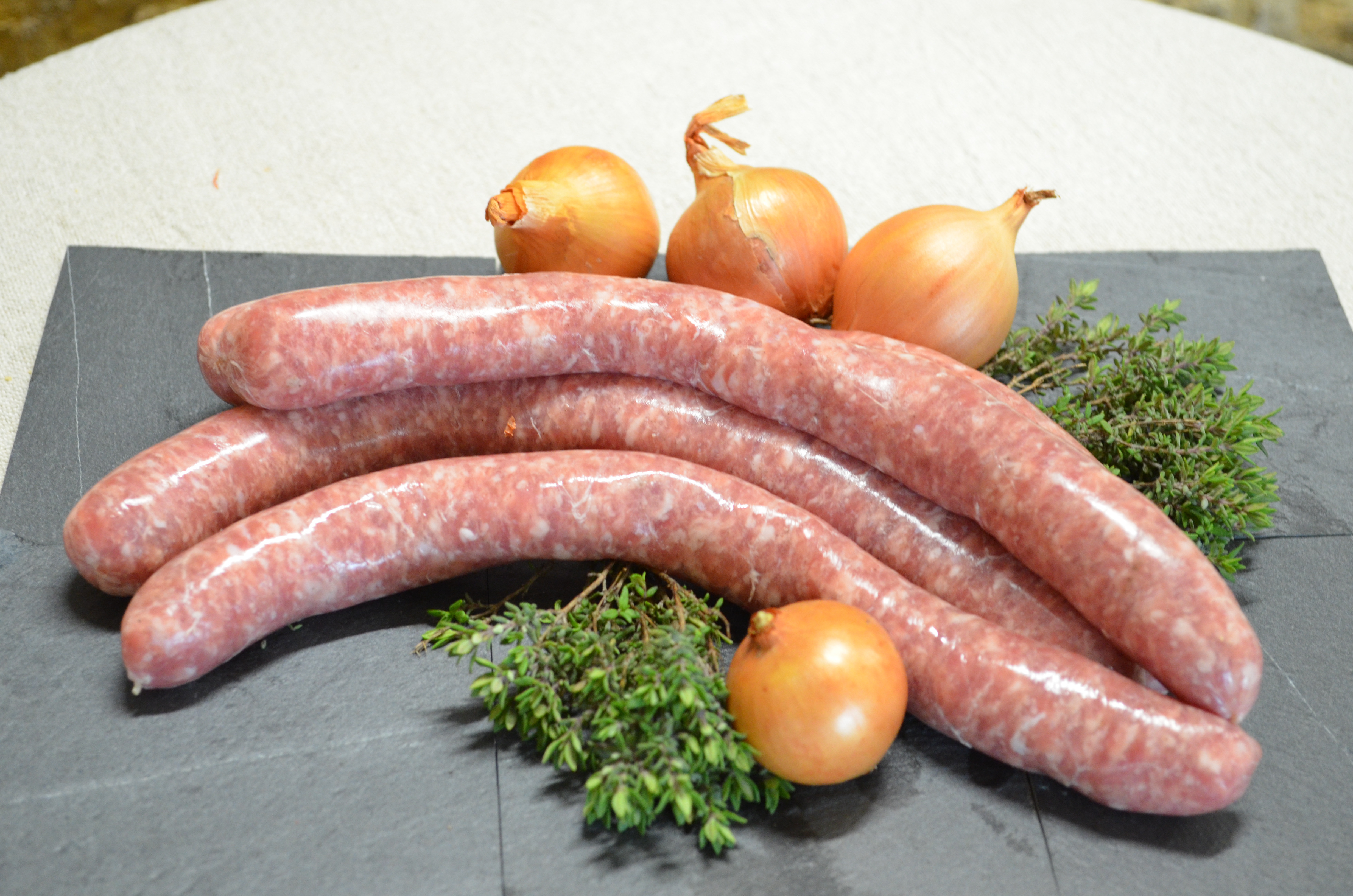Saucisse nature fine *4 - 0,3kg