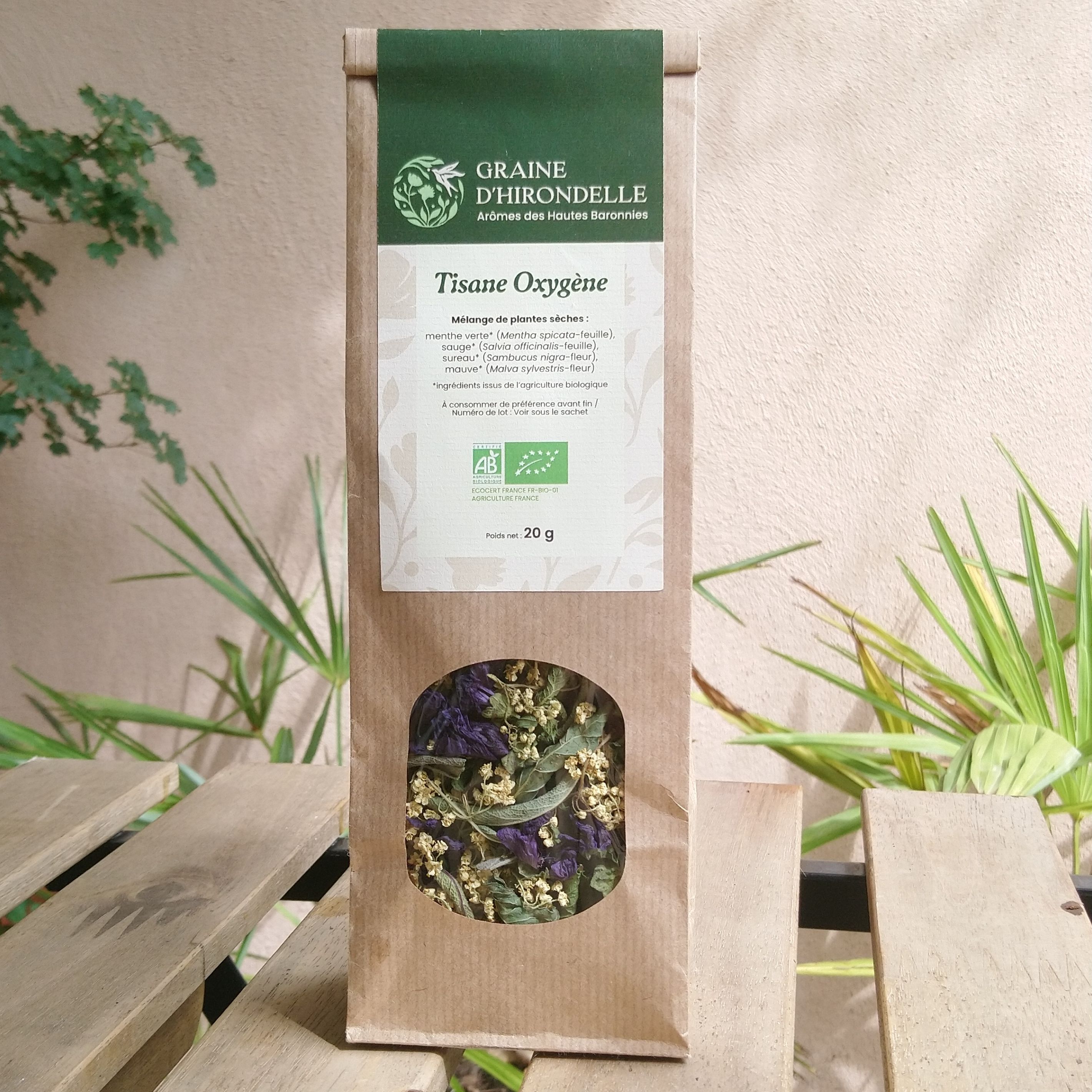 Tisane Oxygène - 20g