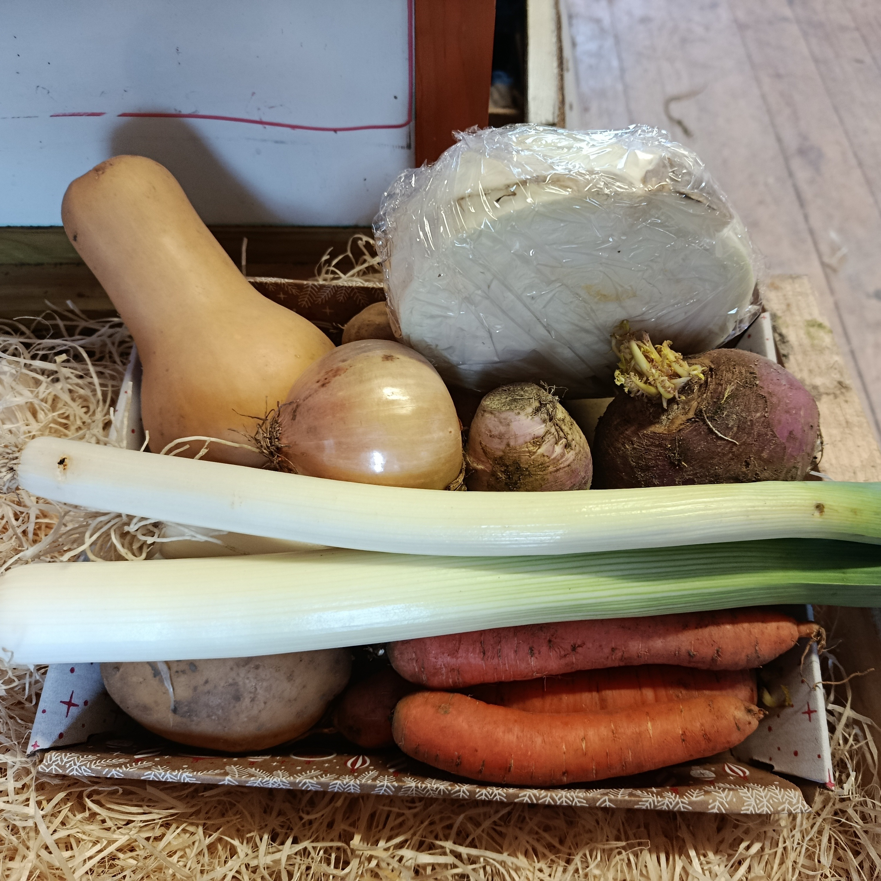 Panier légumes spécial Soupe d'hiver