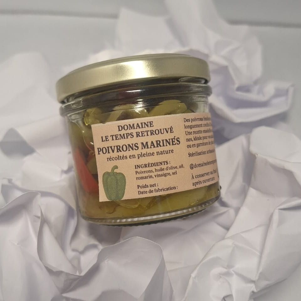 poivrons marinés - 110ml