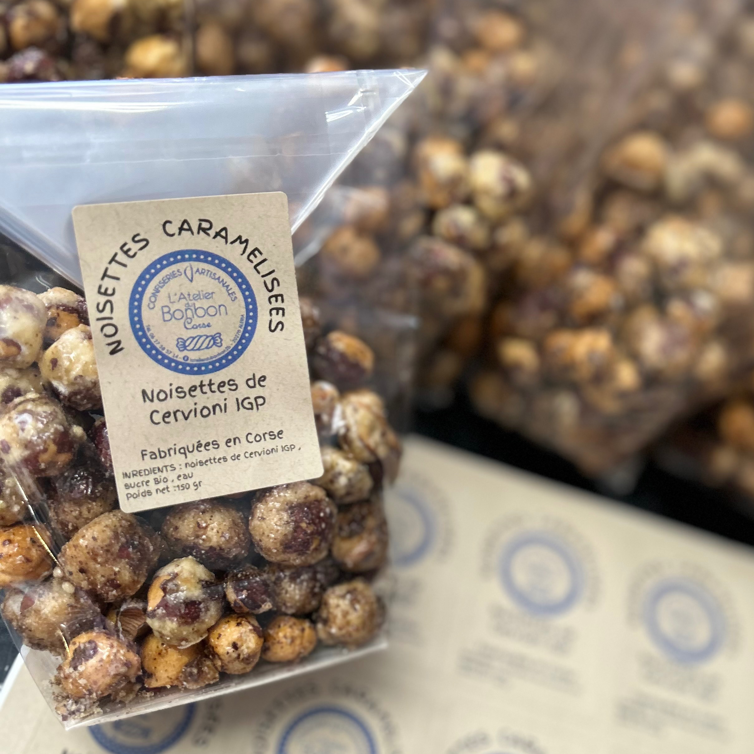 Noisettes caramélisées (F) - 150g