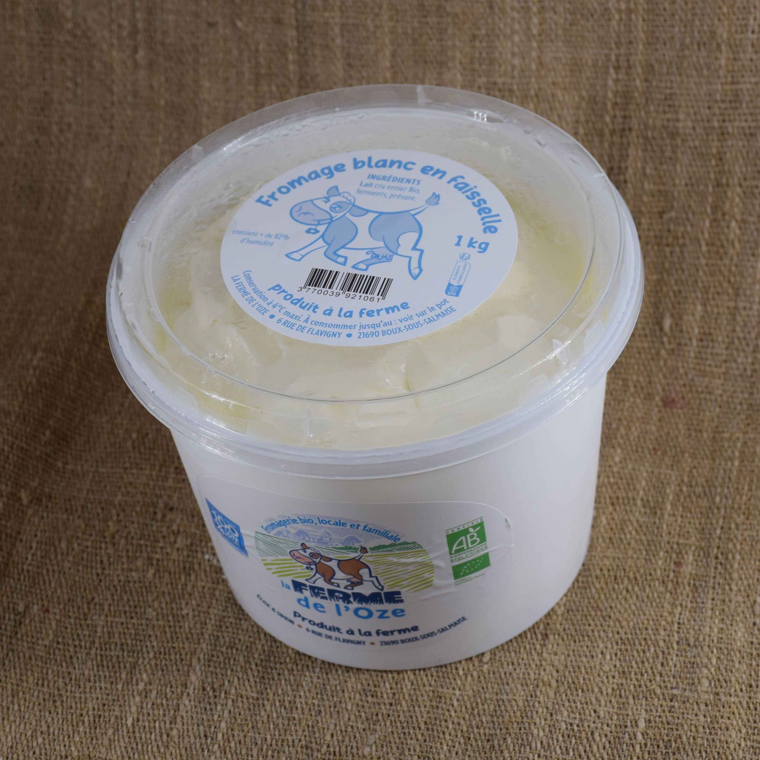 Fromage Blanc En Faisselle 1Kg