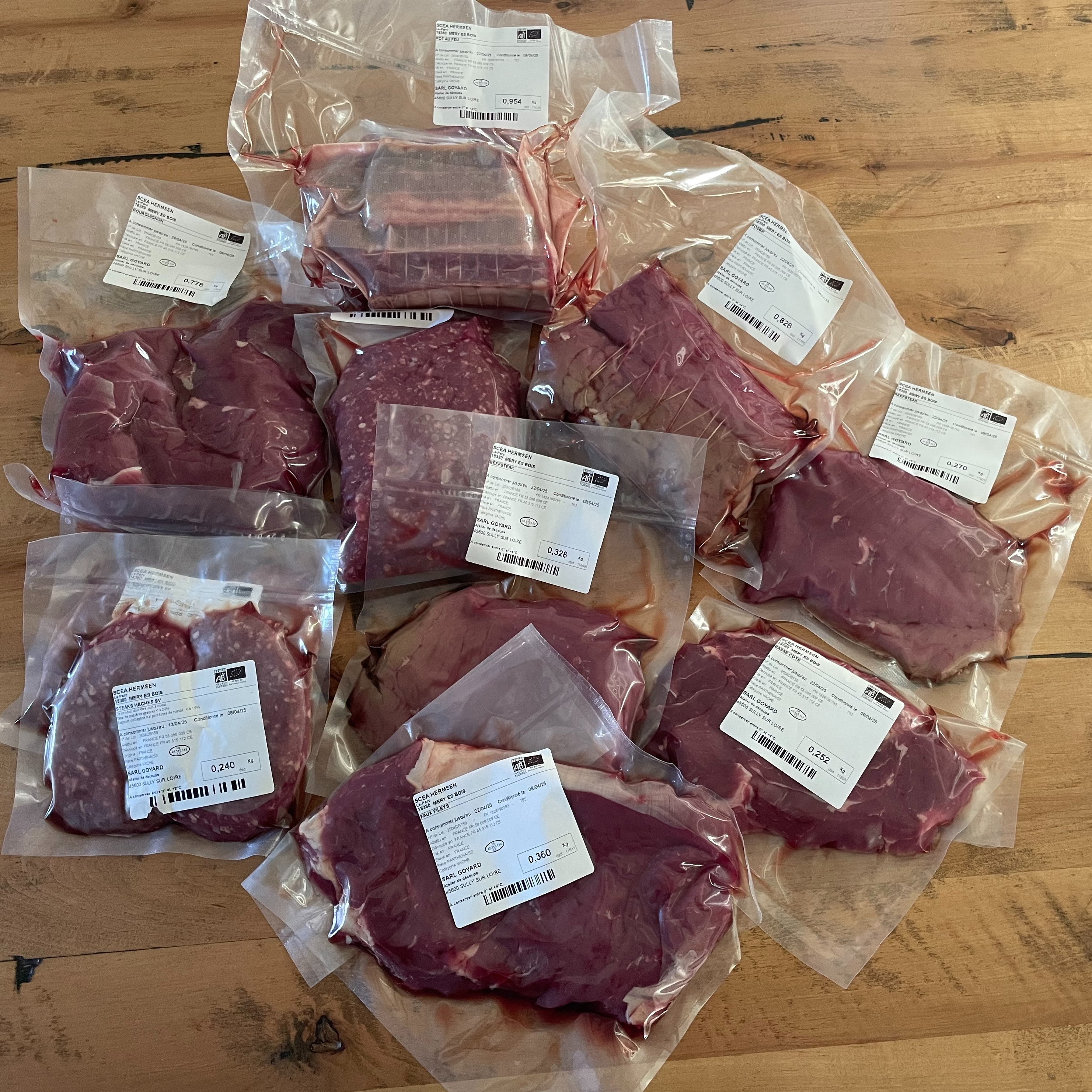 Colis classique de vache 5kg - 5kg