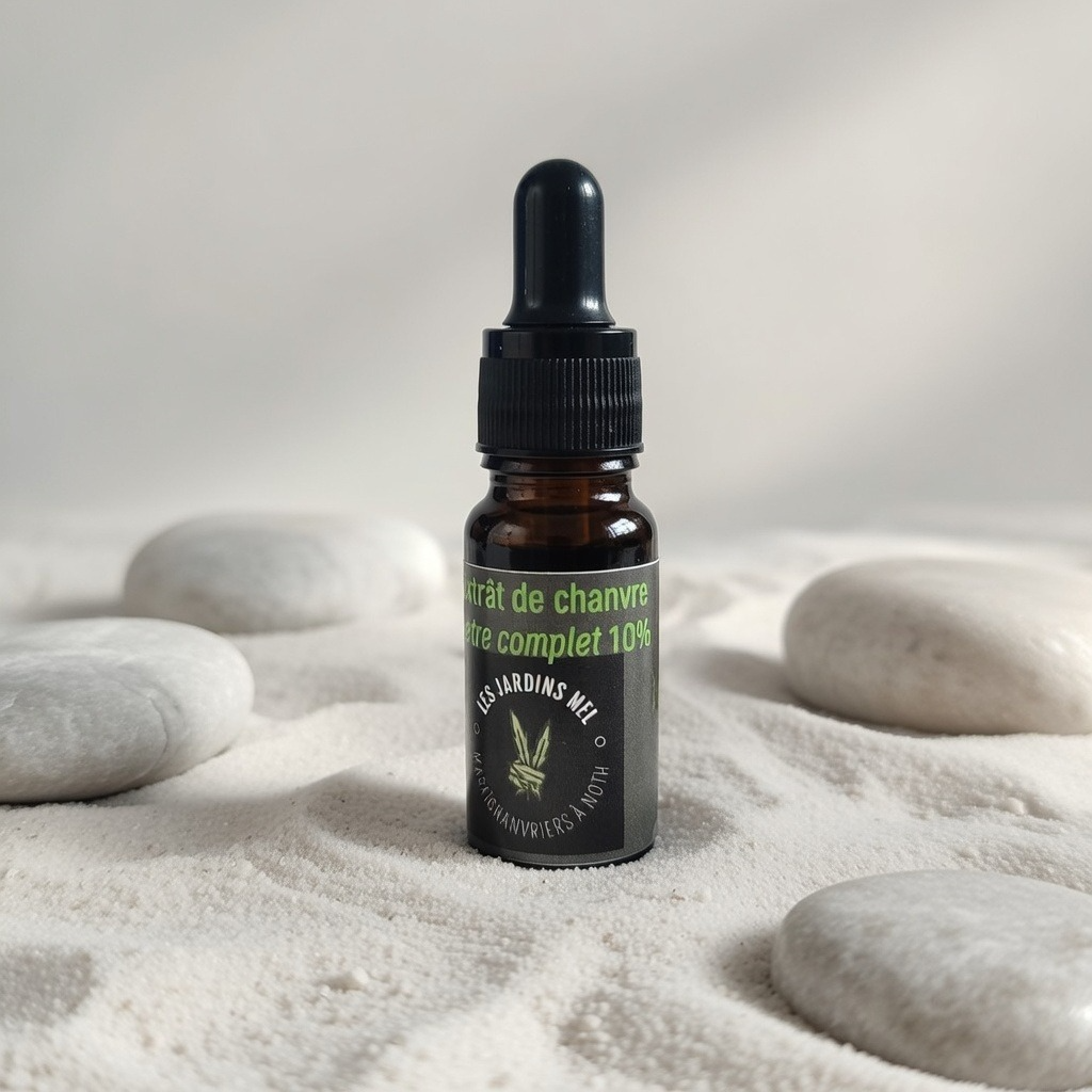 Huile sublinguale CBG-CBD 10% - 10ml