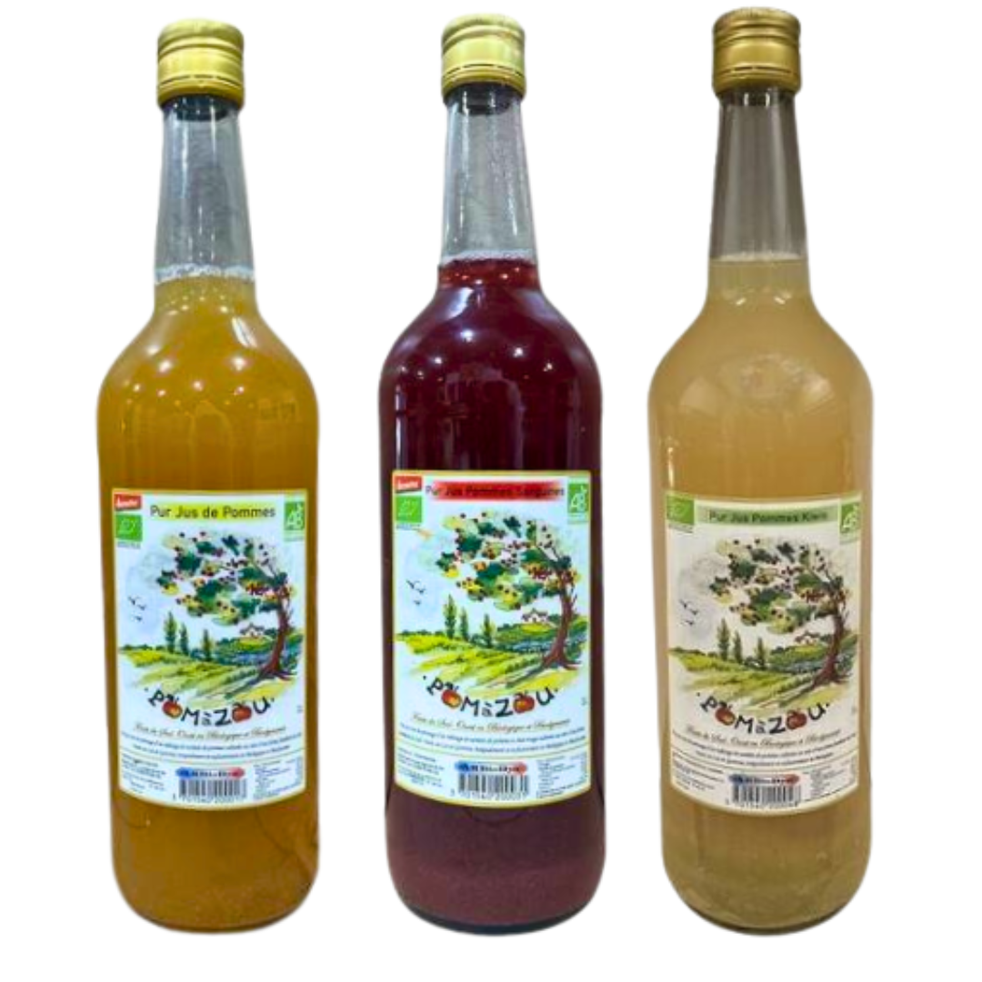 Jus de Pommes -  Pack découverte - 1l