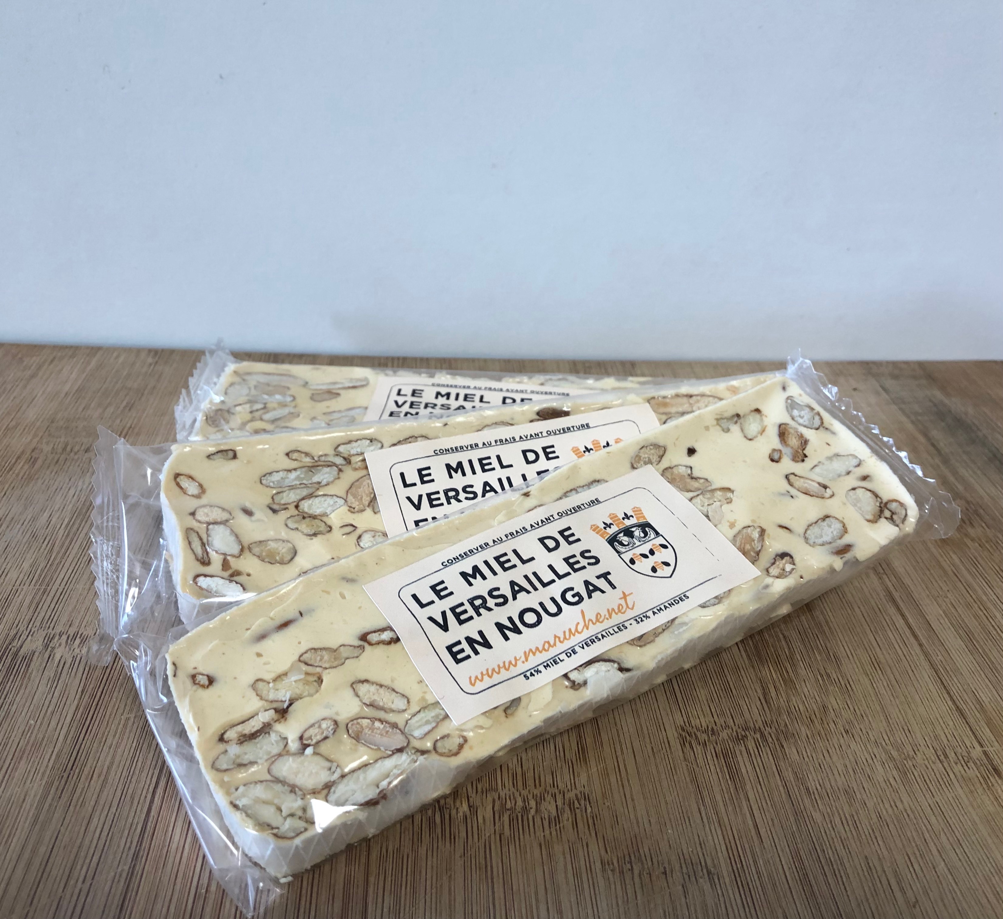 NOUGAT blanc extra miel de Versailles 100g