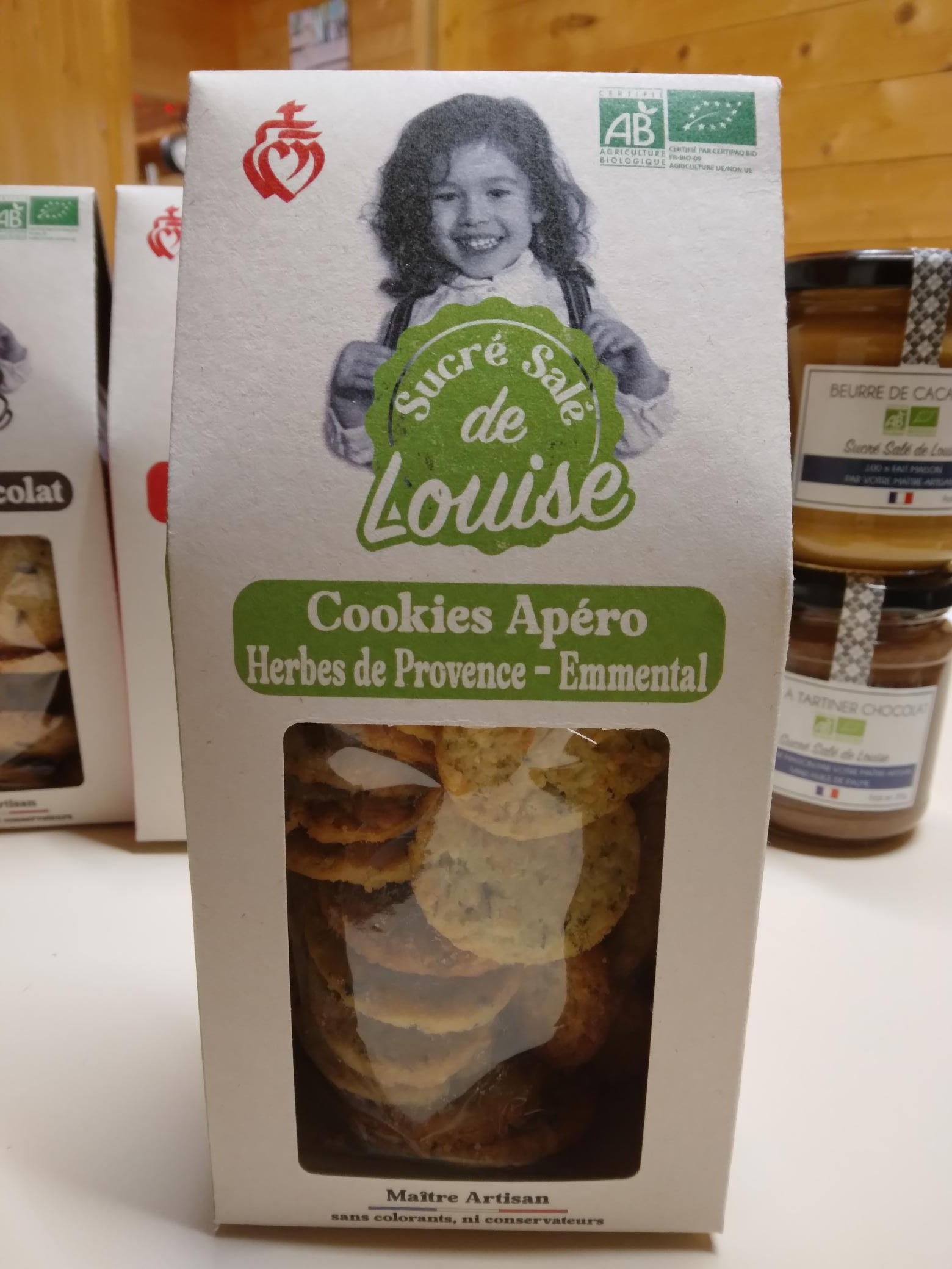 Cookies Apéro Herbes de Provence - Emmental - 110g