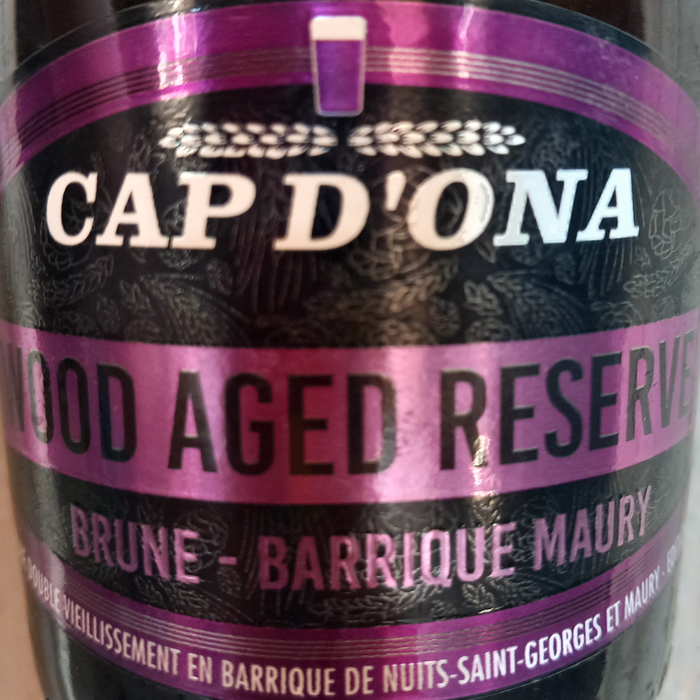 Bière Prestige BRUNE MAURY - 330ml