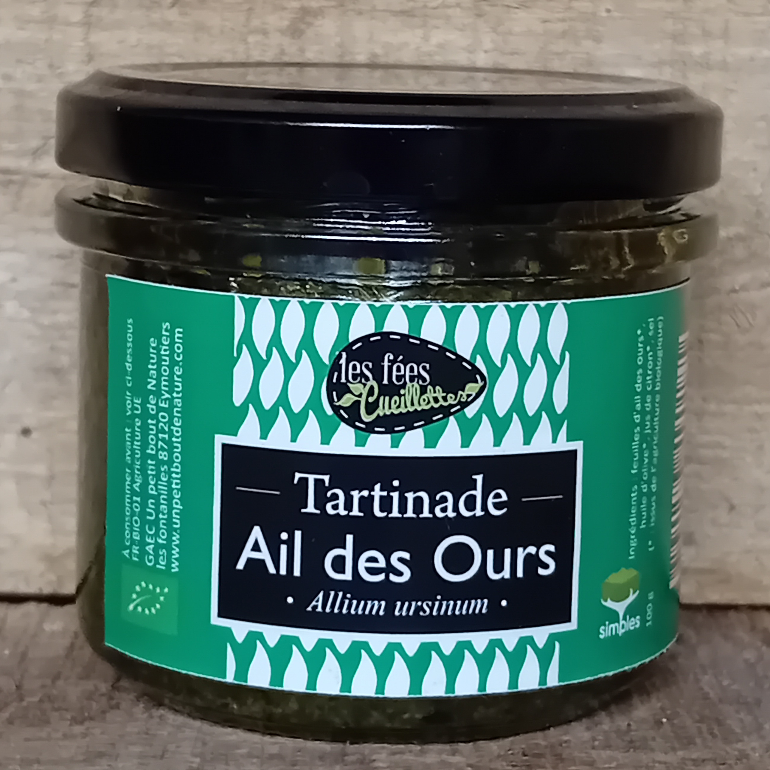 Tartinade d'ail des ours - 100g