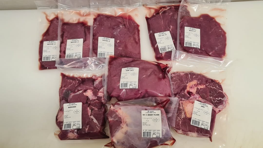 Colis de boeuf "classique" - 6kg