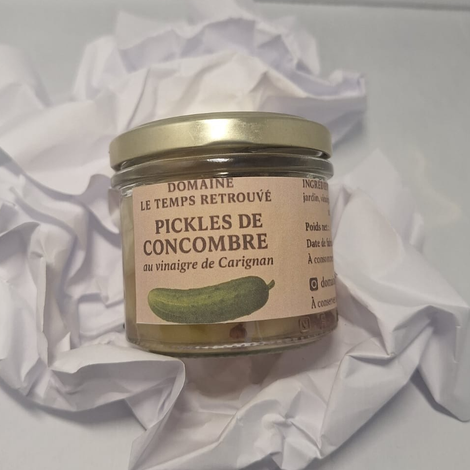 pickles de concombre - 110ml