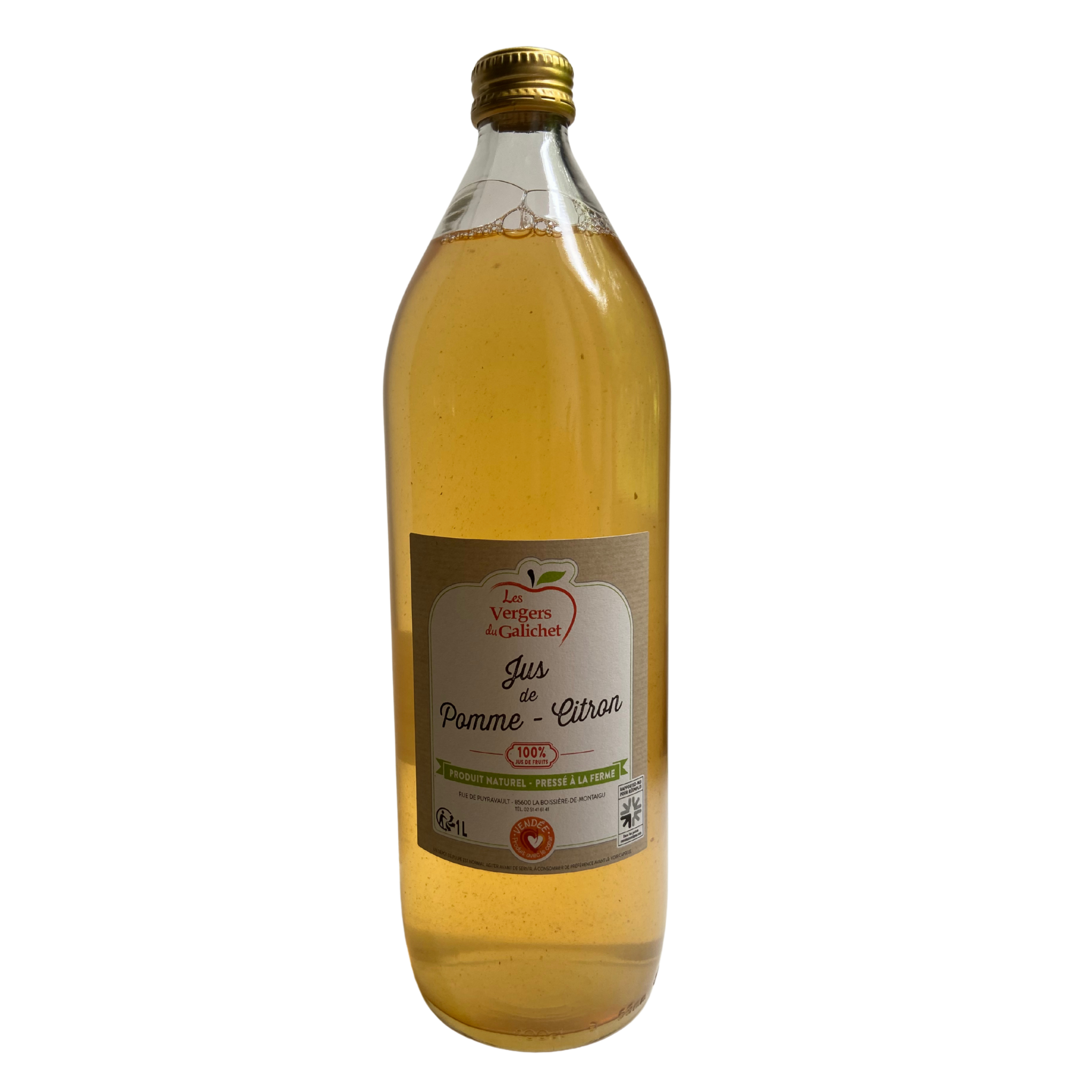 Jus de pomme et citron - 1l
