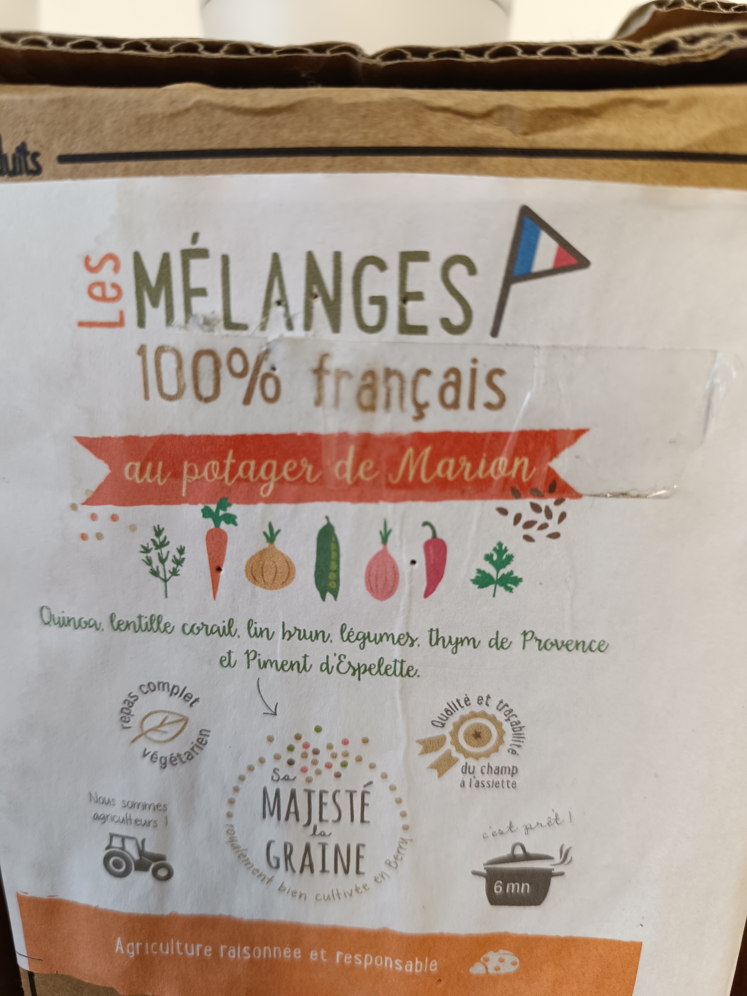 Melange Potager Marion Vrac - 200g