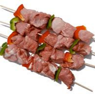 Brochettes d'agneau nature X4 - 600g