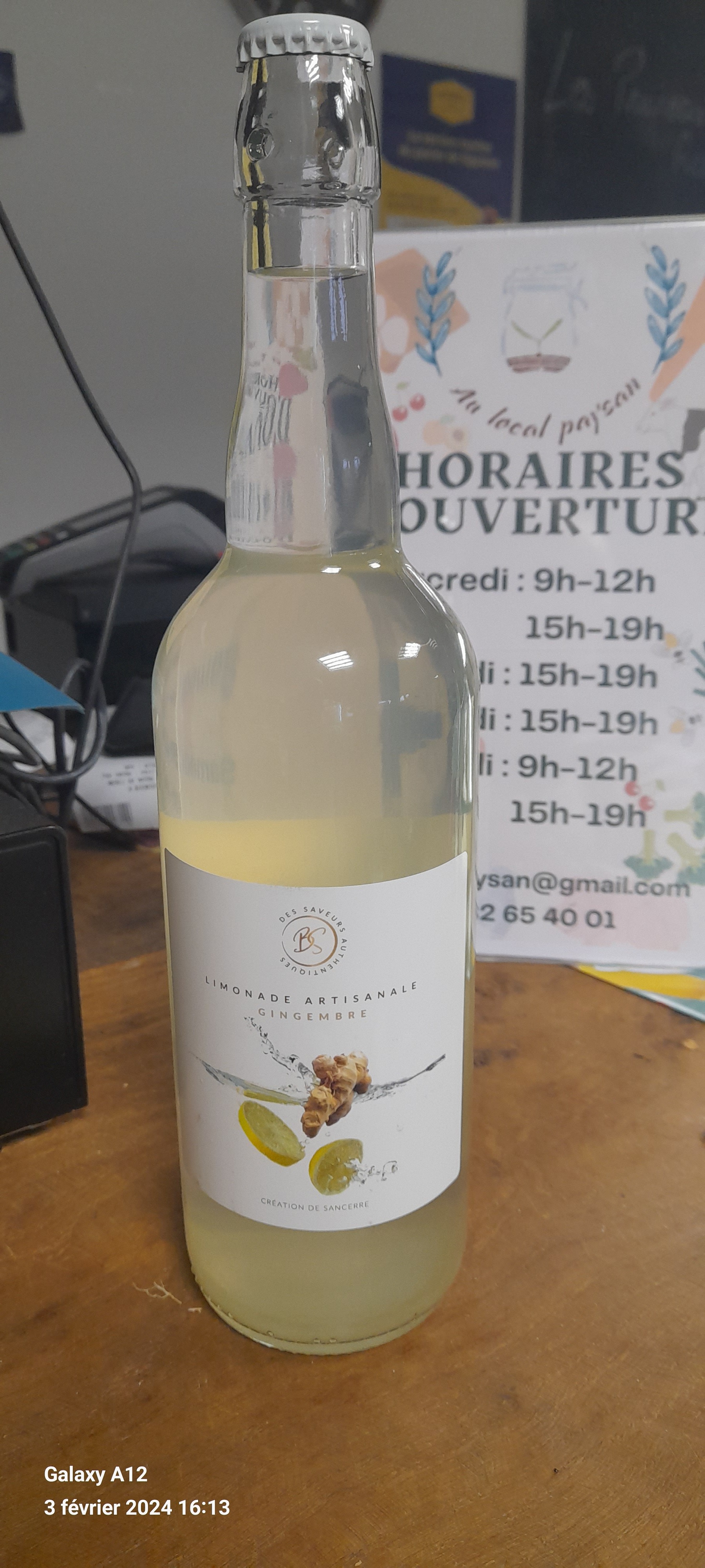 Limonade Gingembre 75Cl